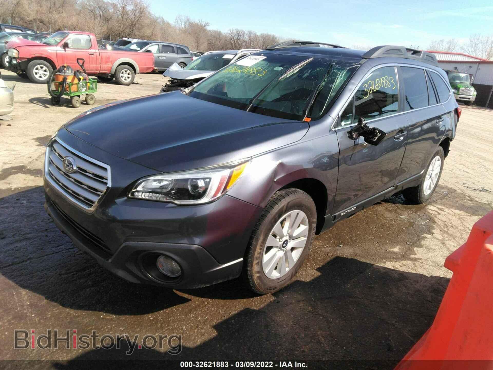2016 SUBARU OUTBACK - VIN: 4S4BSACC7G3328986 - Фото 2