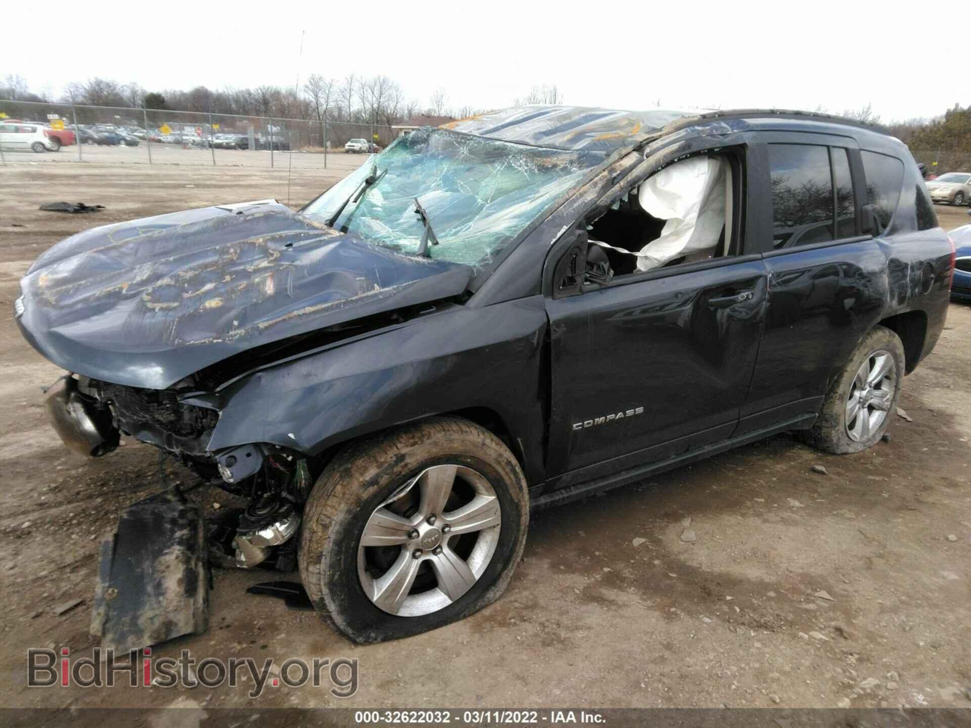 2014 JEEP COMPASS - VIN: 1C4NJDBB3ED742787 - Фото 2