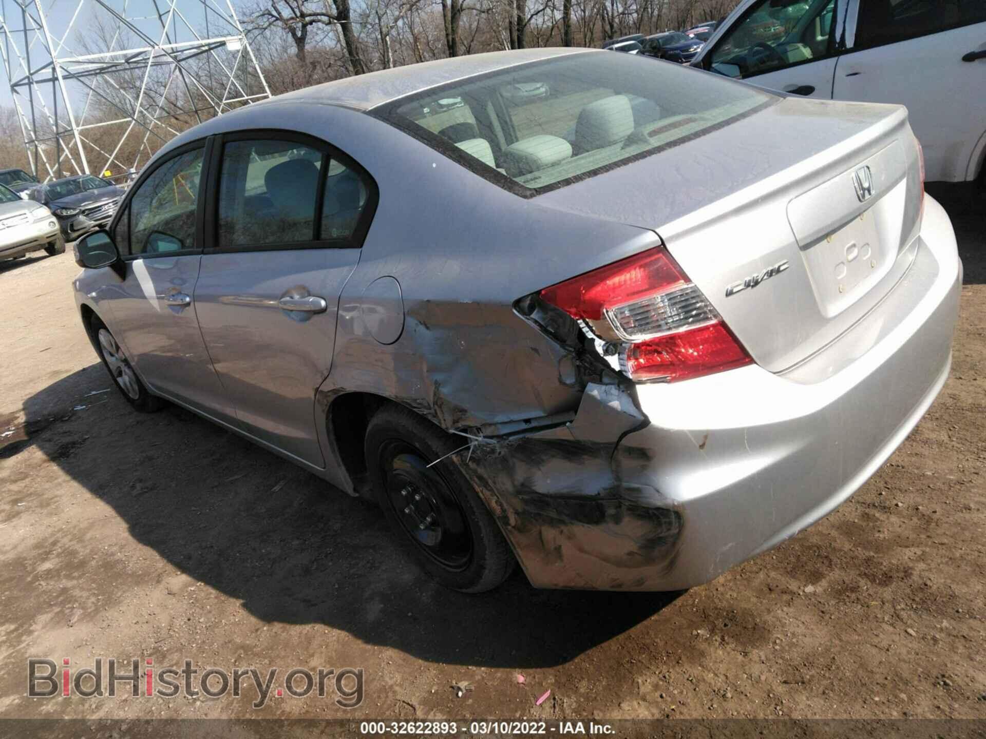 2012 HONDA CIVIC SDN - VIN: 19XFB2F54CE011002 - Фото 3