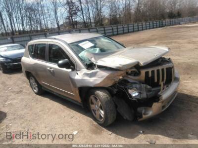 2010 Jeep COMPASS Sport, золотистый — VIN 1J4NT4FB1AD604805, IAAI