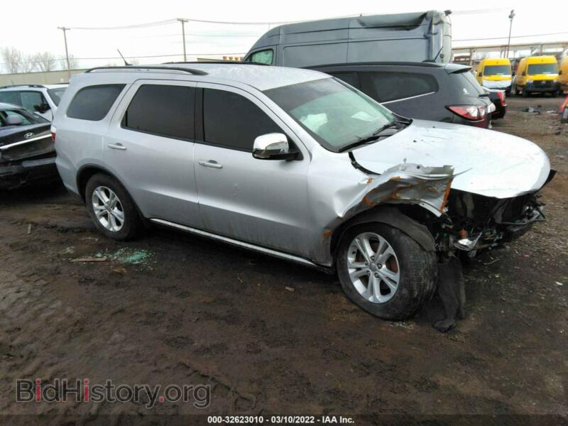 2011 Dodge DURANGO Crew (VIN 1D4RE4GG6BC705019) — photo 1 of 12, IAAI, damage: front end
