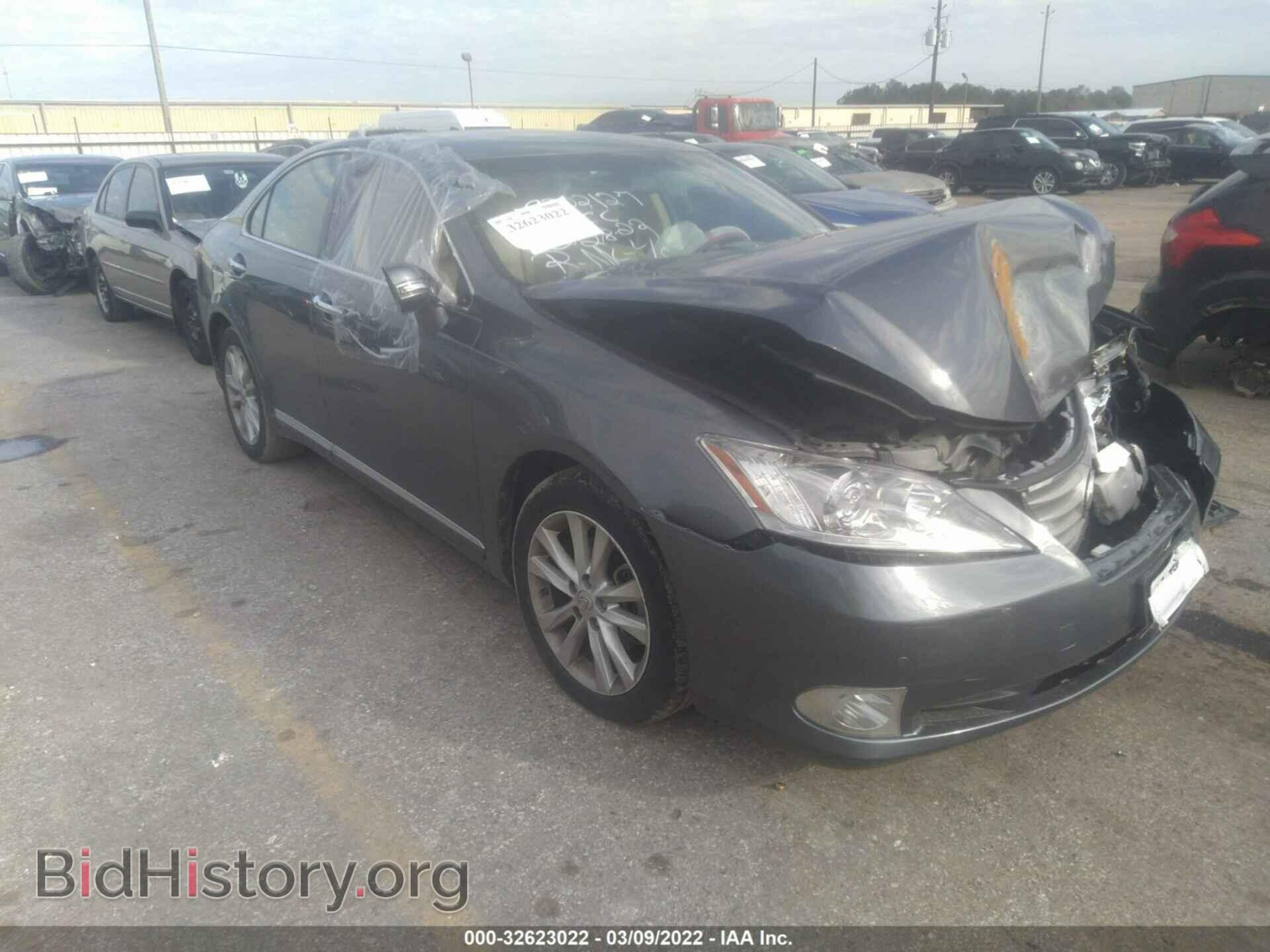 Photo JTHBK1EG5C2500452 - LEXUS ES 350 2012