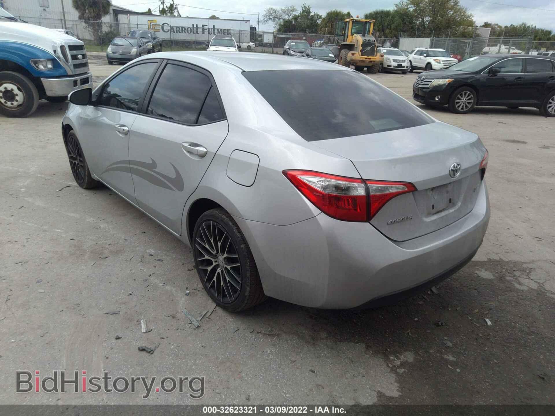 2015 TOYOTA COROLLA - VIN: 2T1BURHEXFC447743 - Фото 3
