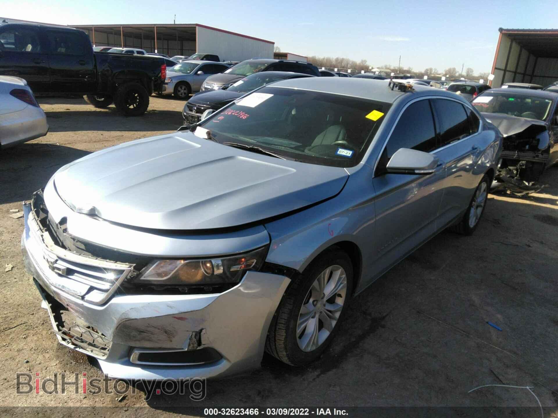 2014 CHEVROLET IMPALA - VIN: 1G1115SL1EU111459 - Фото 2