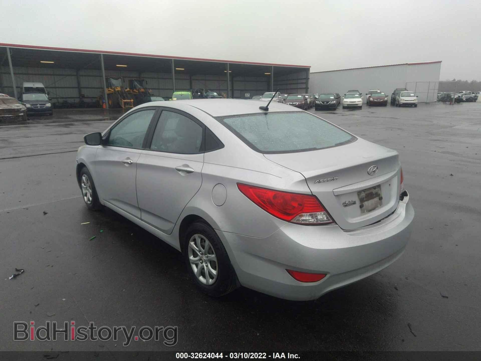 2013 HYUNDAI ACCENT - VIN: KMHCT4AE5DU572083 - Фото 3