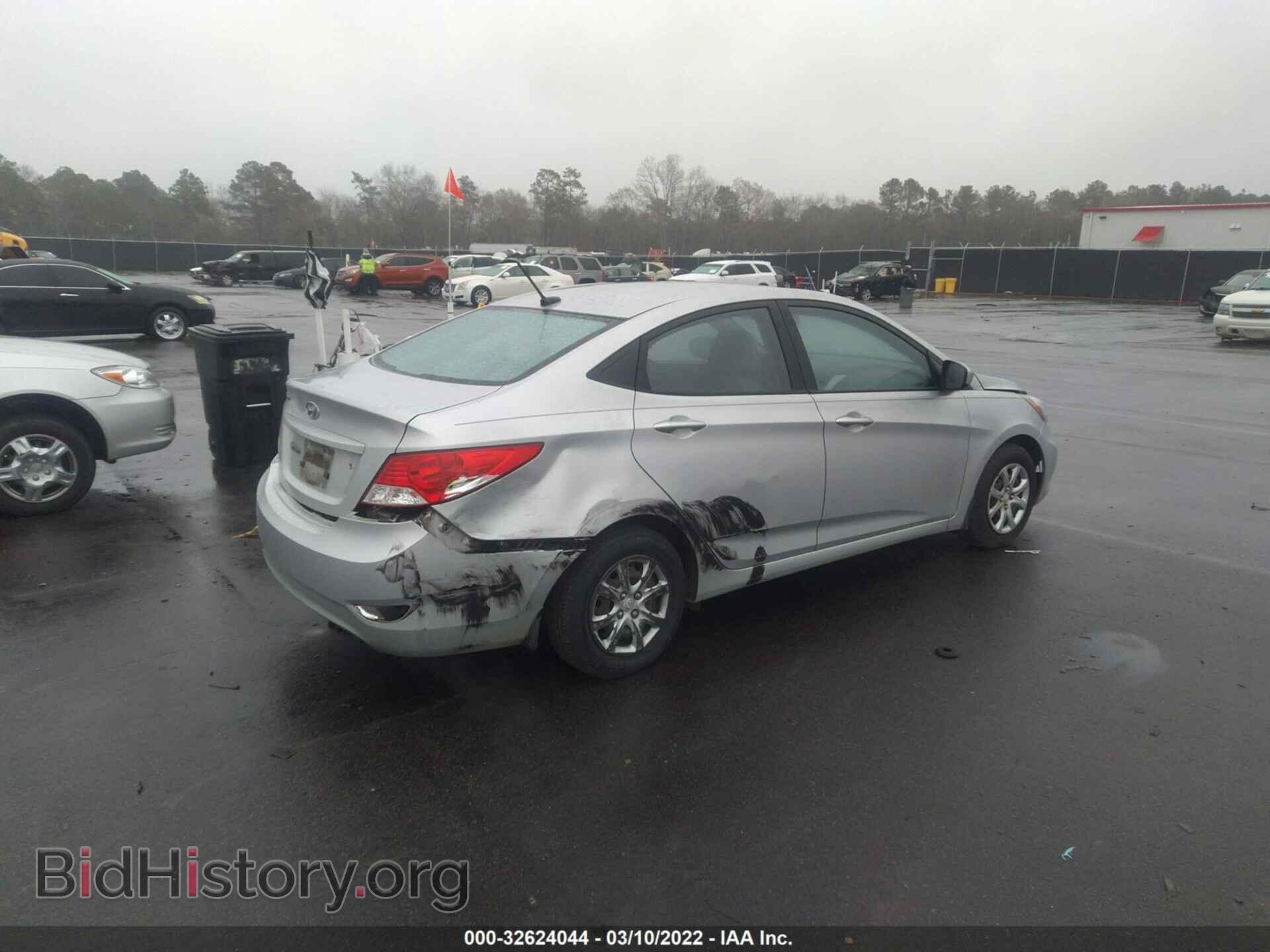 2013 HYUNDAI ACCENT - VIN: KMHCT4AE5DU572083 - Фото 4
