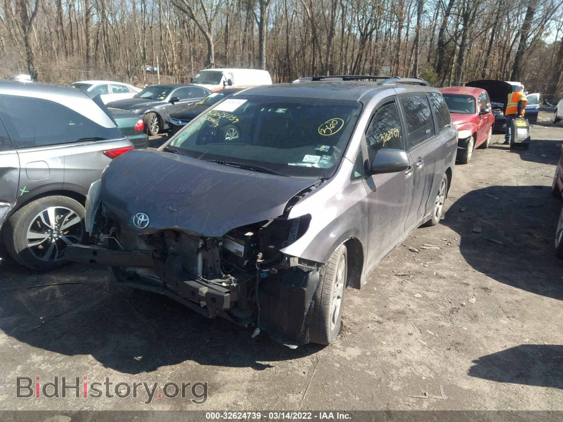 2012 TOYOTA SIENNA - VIN: 5TDXK3DC8CS188301 - Фото 2