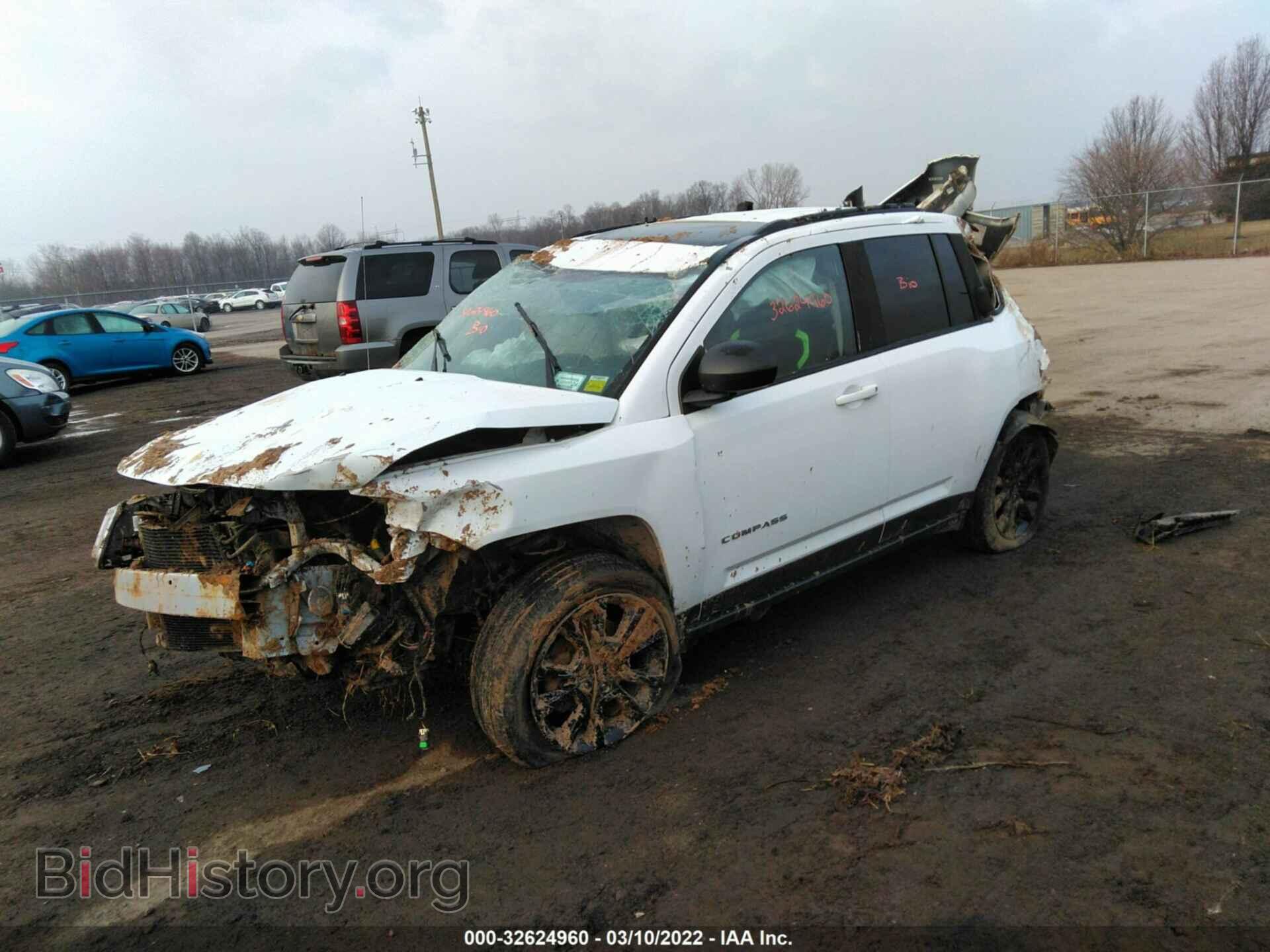 2012 JEEP COMPASS - VIN: 1C4NJDEB8CD689738 - Фото 2