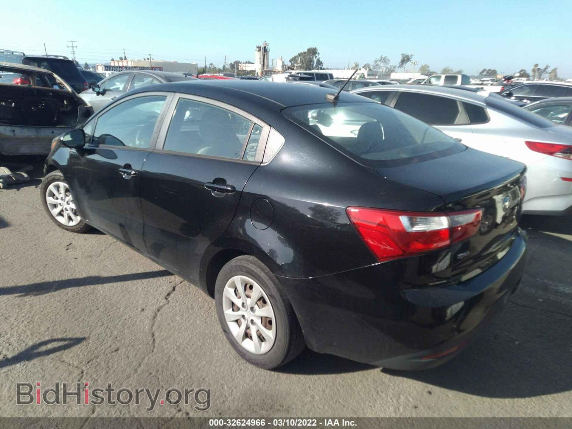 2014 KIA RIO - VIN: KNADM4A39E6405118 - Фото 3