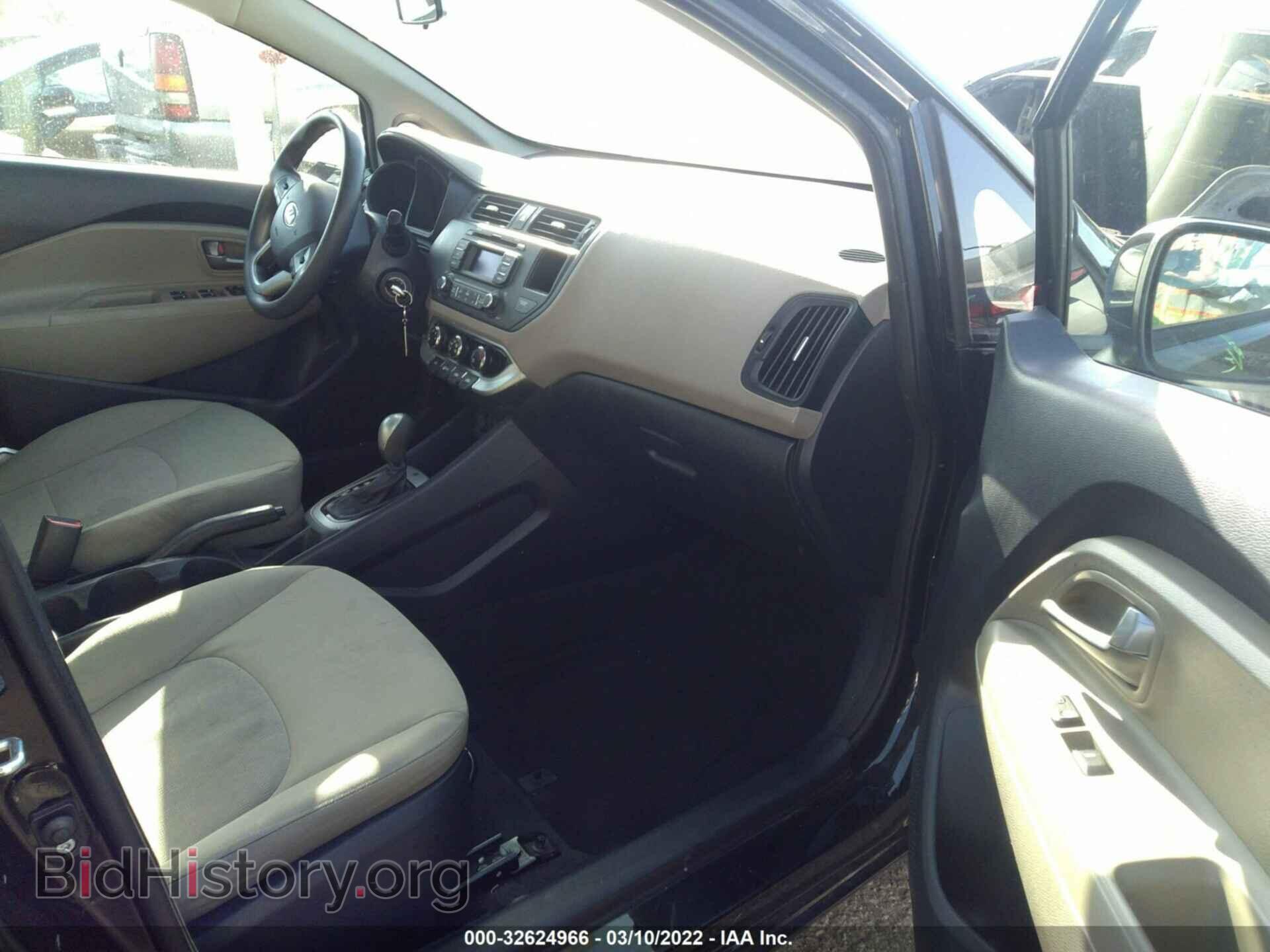 2014 KIA RIO - VIN: KNADM4A39E6405118 - Фото 5