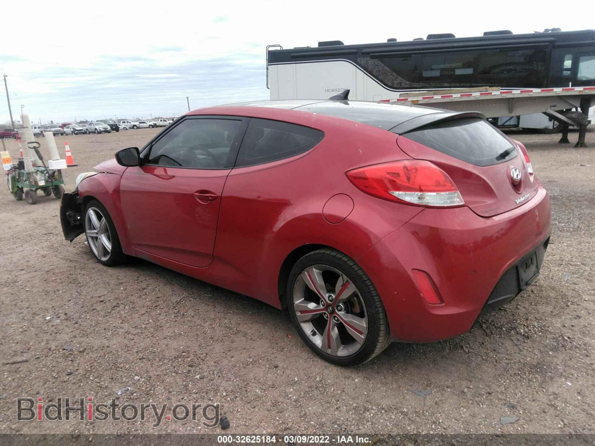 2014 HYUNDAI VELOSTER - VIN: KMHTC6AD2EU196558 - Фото 3