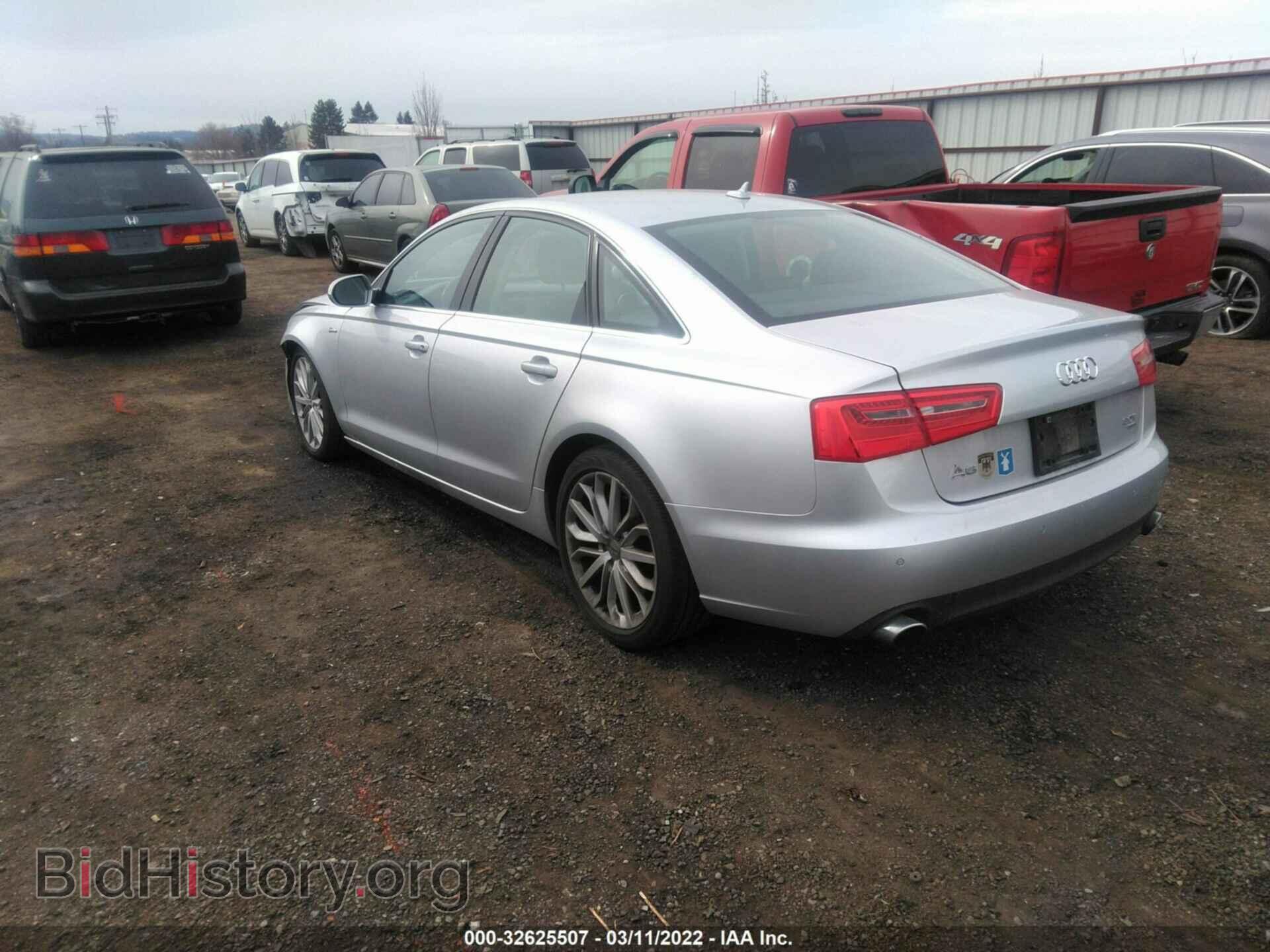 2012 AUDI A6 - VIN: WAUBGAFC2CN007130 - Фото 3
