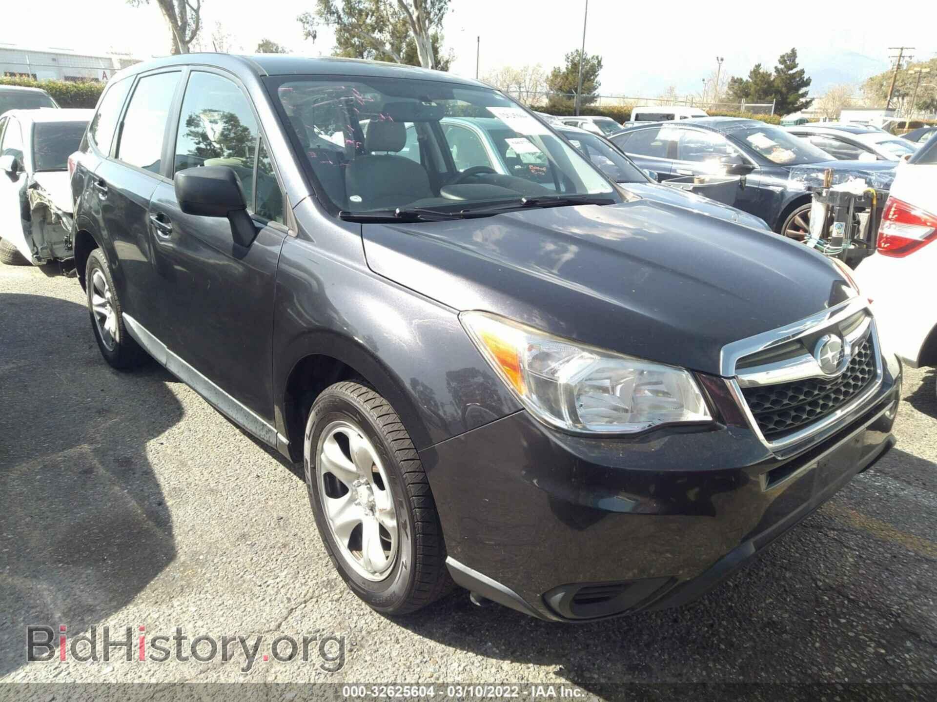 Фотография JF2SJAAC2EH459318 - SUBARU FORESTER 2014