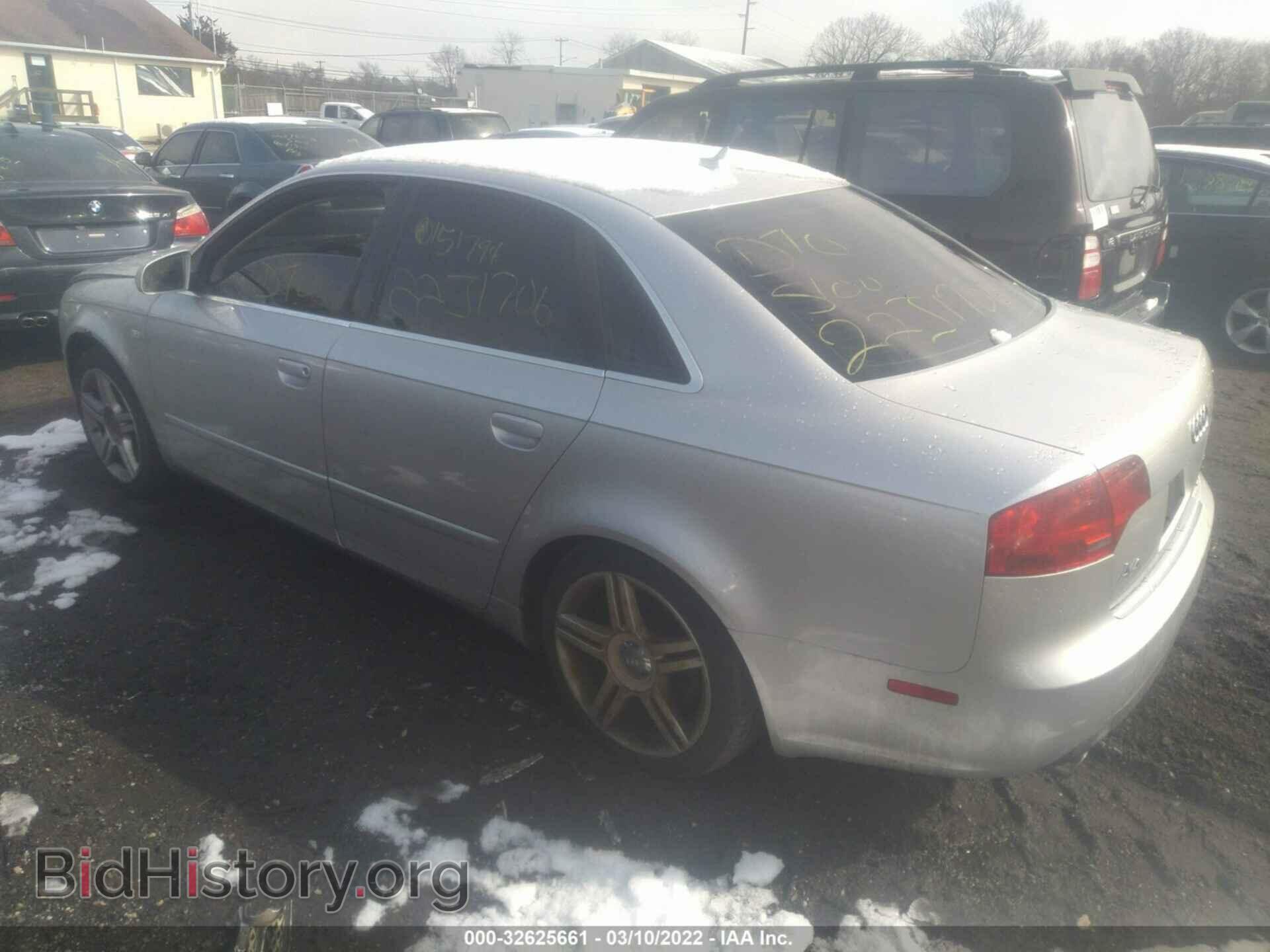 2007 AUDI A4 - VIN: WAUDF78E77A137222 - Photo 3