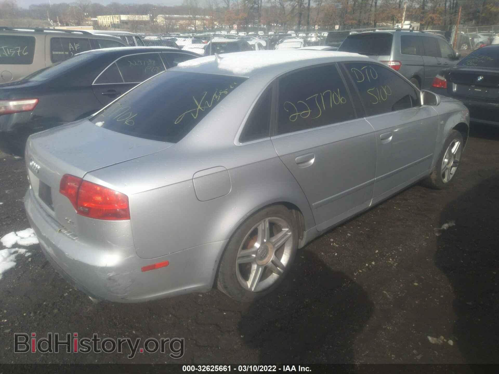 2007 AUDI A4 - VIN: WAUDF78E77A137222 - Photo 4