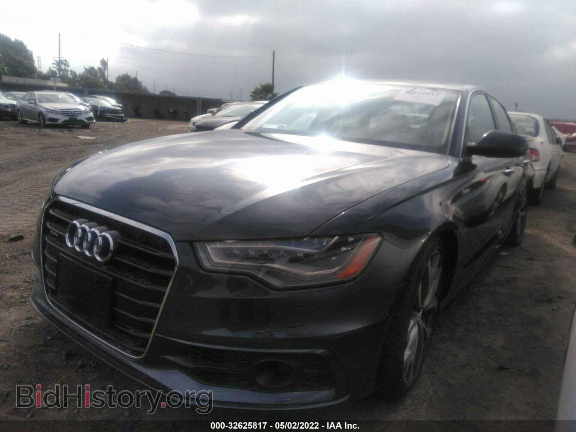 2013 AUDI A6 - VIN: WAUHGAFCXDN079575 - Фото 2