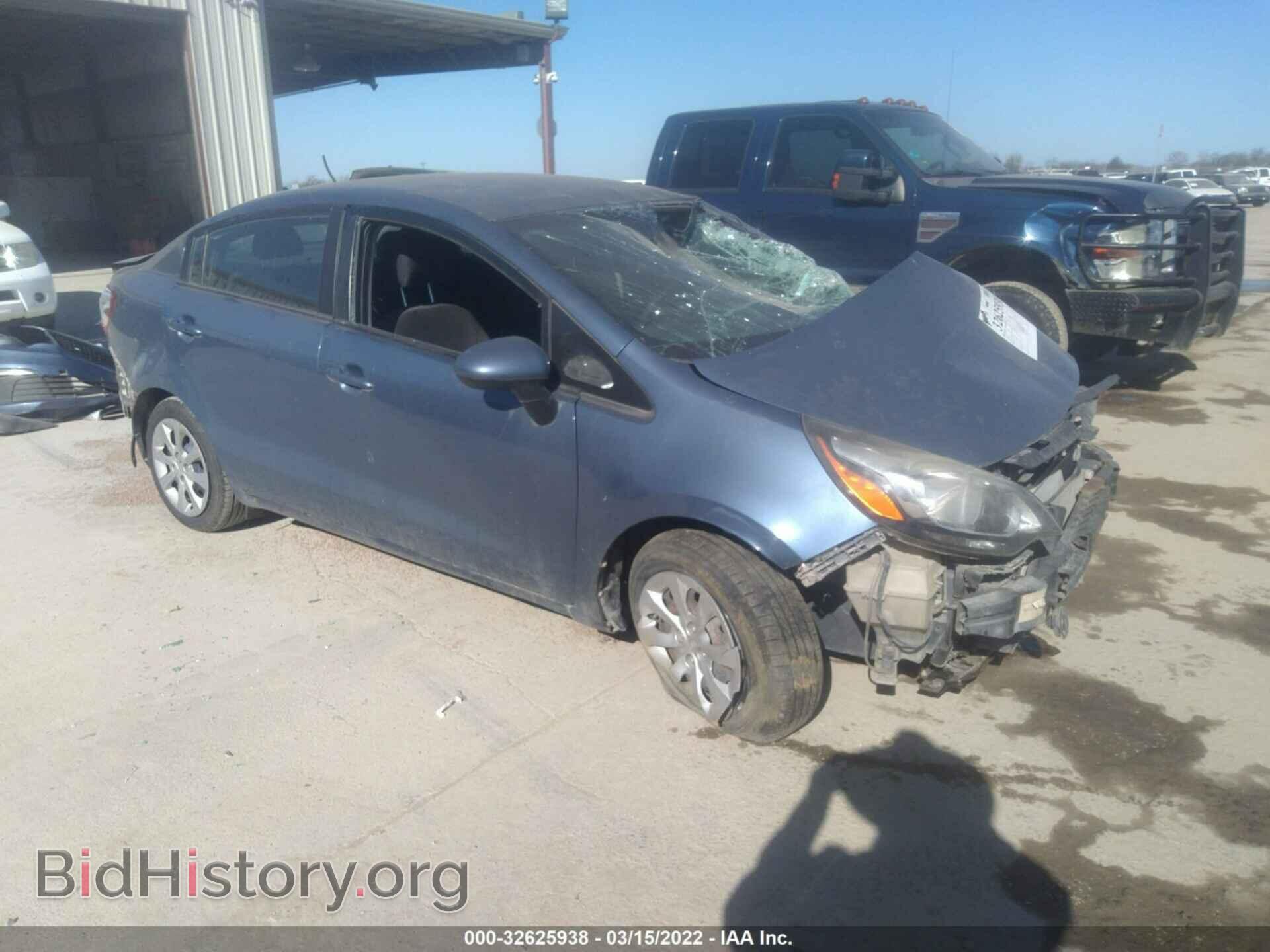 Фотография KNADM4A33G6560461 - KIA RIO 2016
