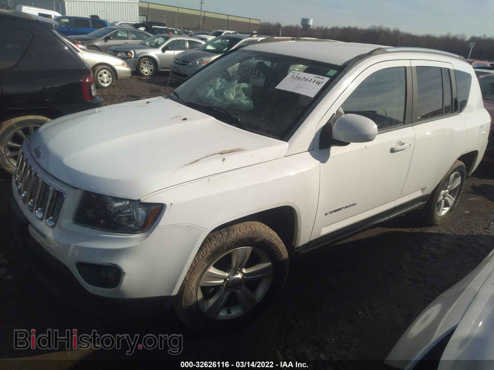 2014 JEEP COMPASS - VIN: 1C4NJCEA2ED643116 - Фото 2