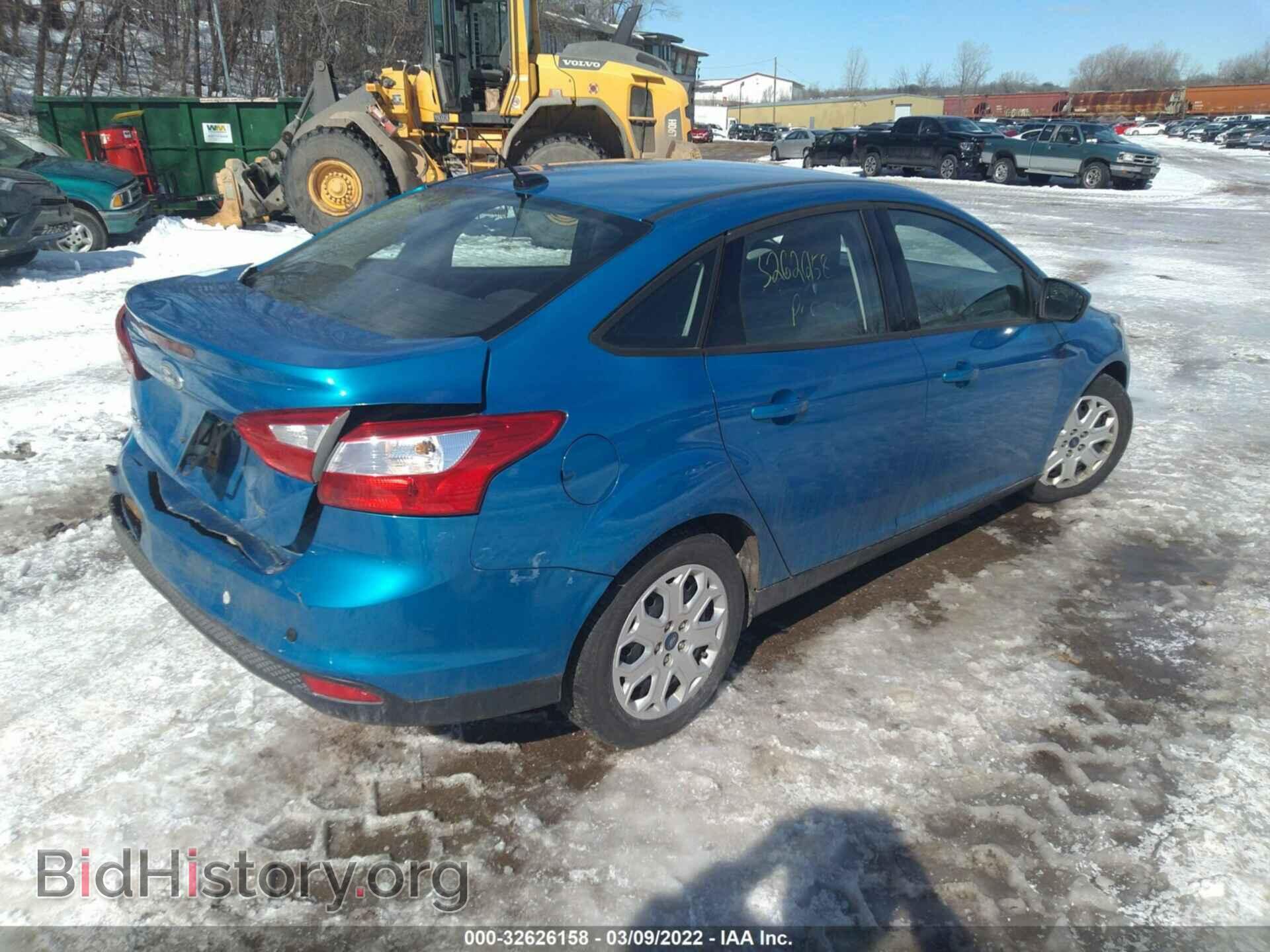2012 FORD FOCUS - VIN: 1FAHP3F21CL196922 - Фото 4
