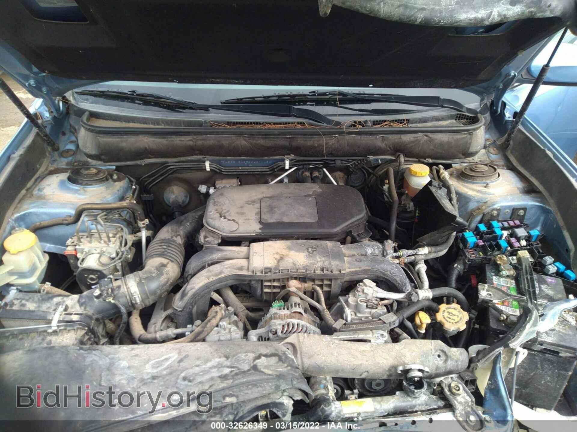 2012 SUBARU LEGACY - VIN: 4S3BMBA65C3021148 - Фото 10