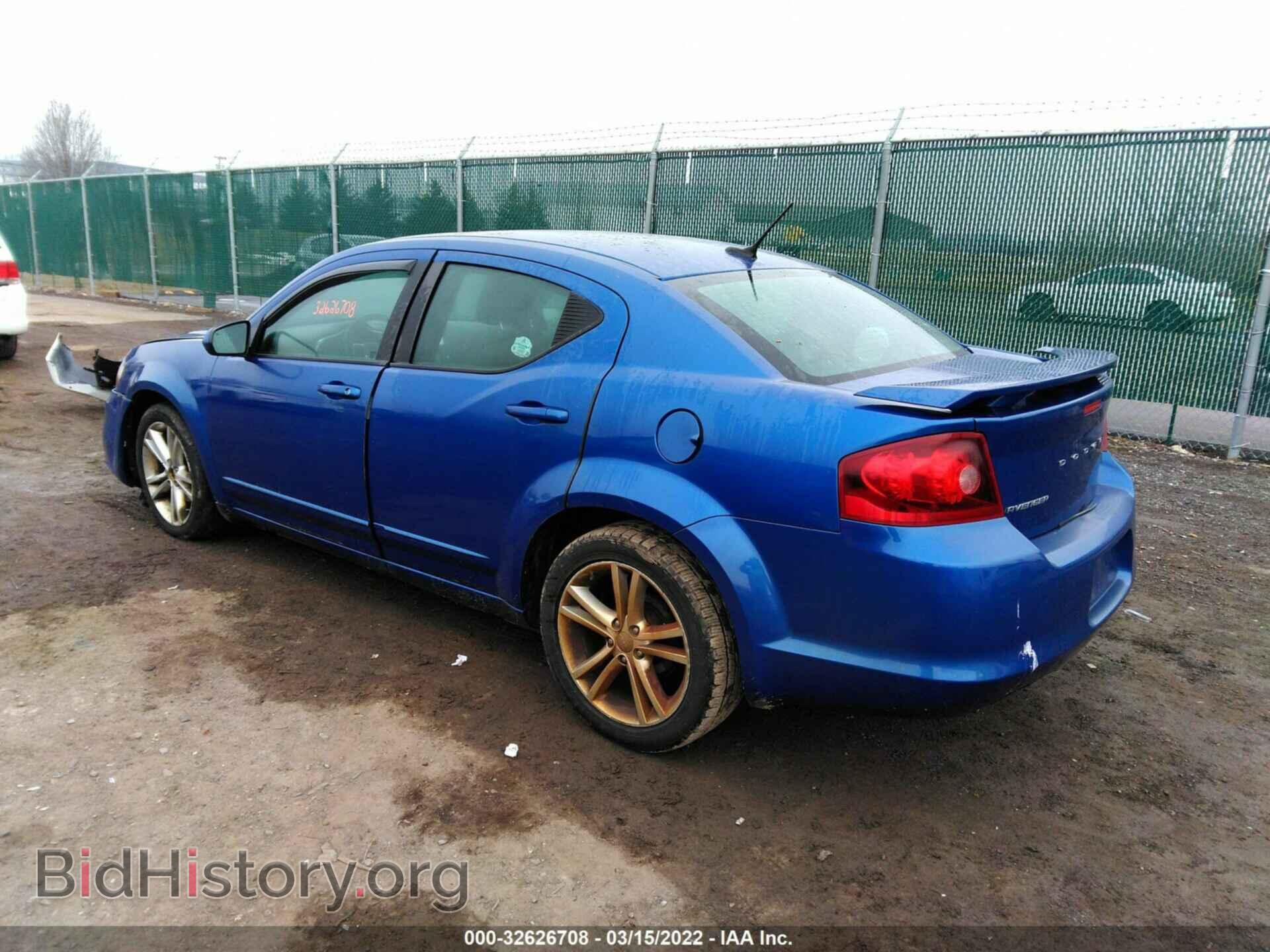 2012 DODGE AVENGER - VIN: 1C3CDZEG2CN293570 - Фото 3