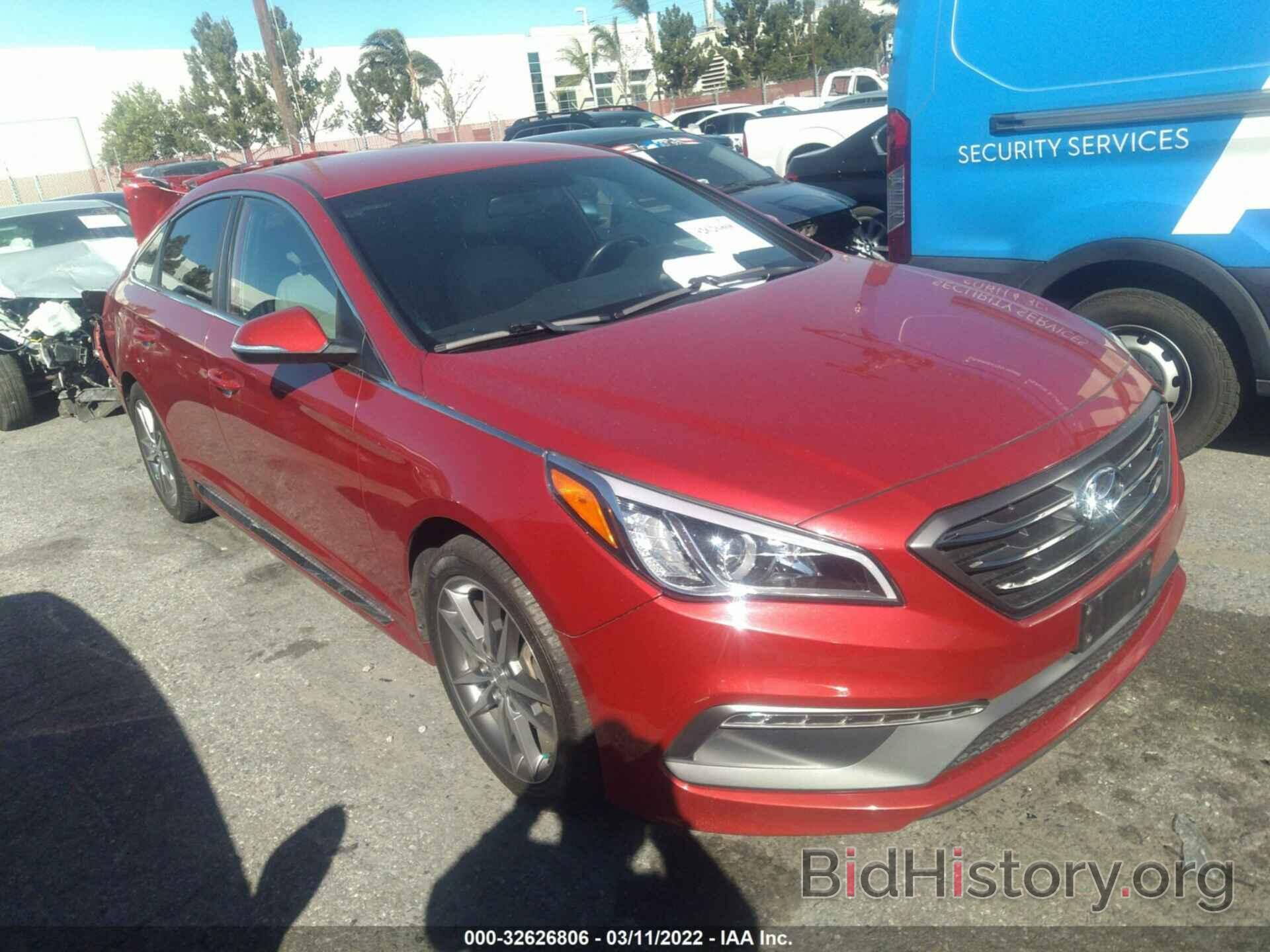 Photo 5NPE34AB0HH551371 - HYUNDAI SONATA 2017