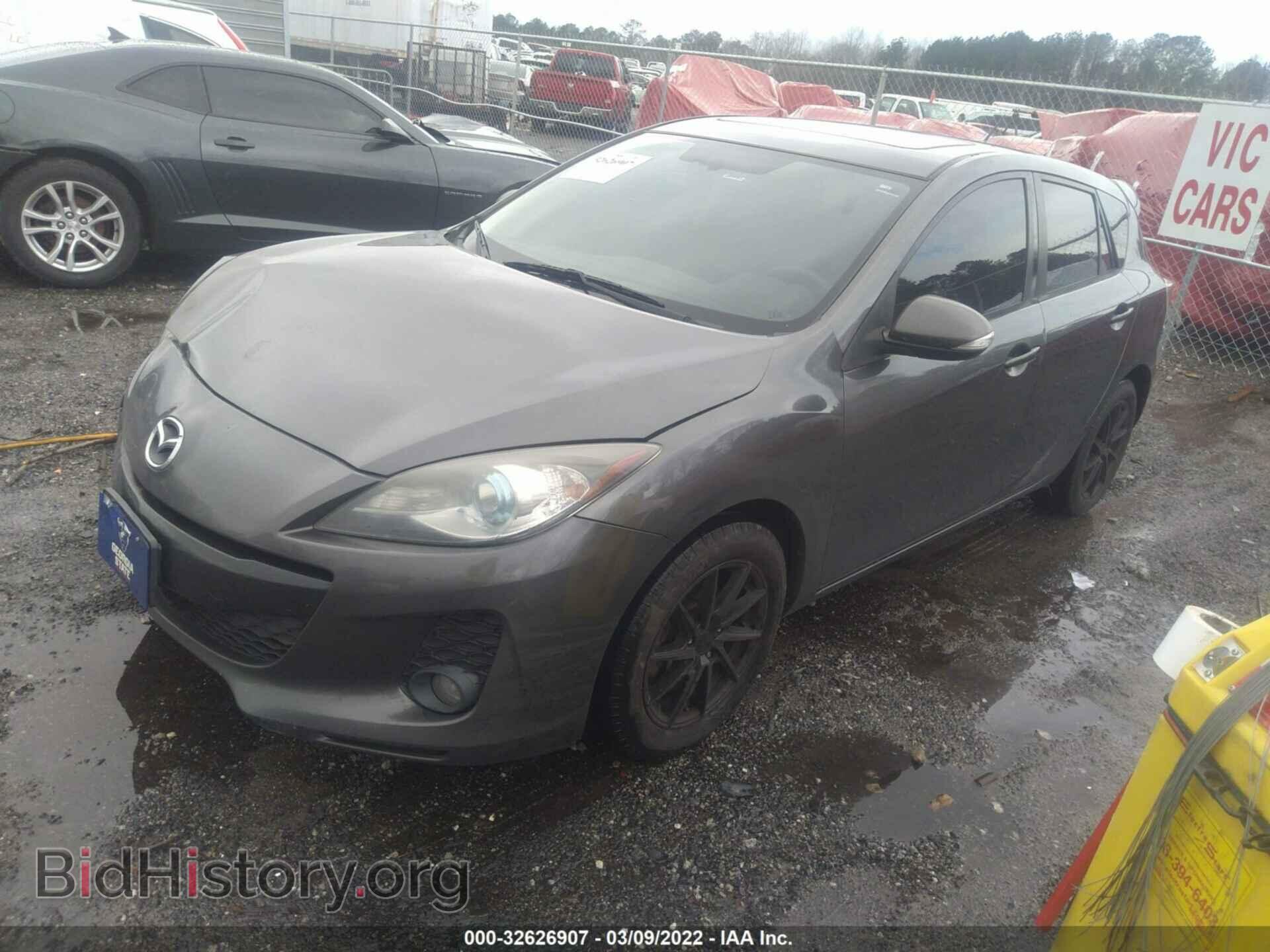 2013 MAZDA MAZDA3 - VIN: JM1BL1MP4D1724822 - Фото 2