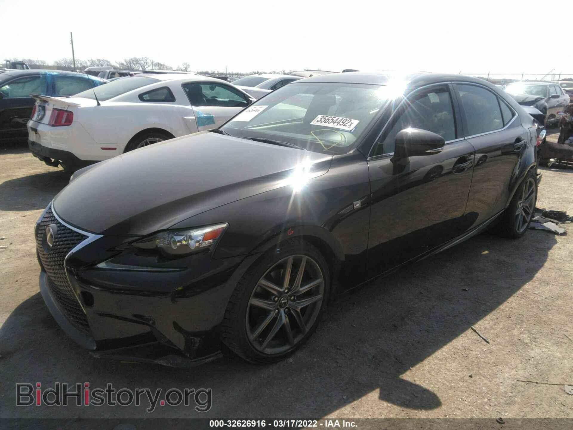 2014 LEXUS IS 250 - VIN: JTHBF1D20E5036076 - Фото 2