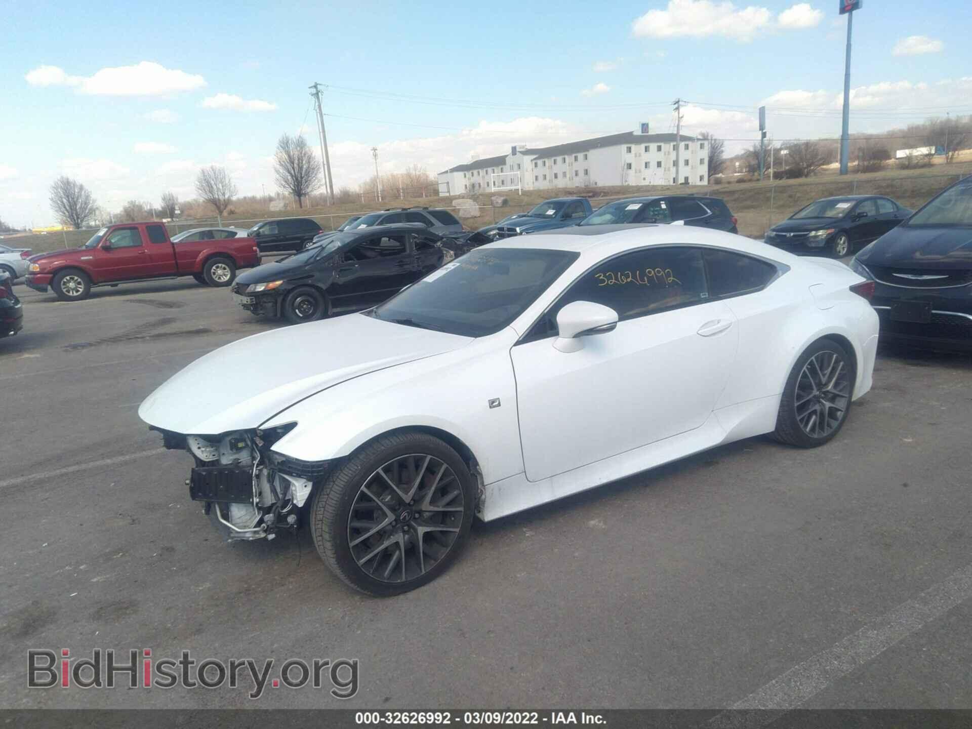2017 LEXUS RC - VIN: JTHHE5BC1H5016763 - Фото 2
