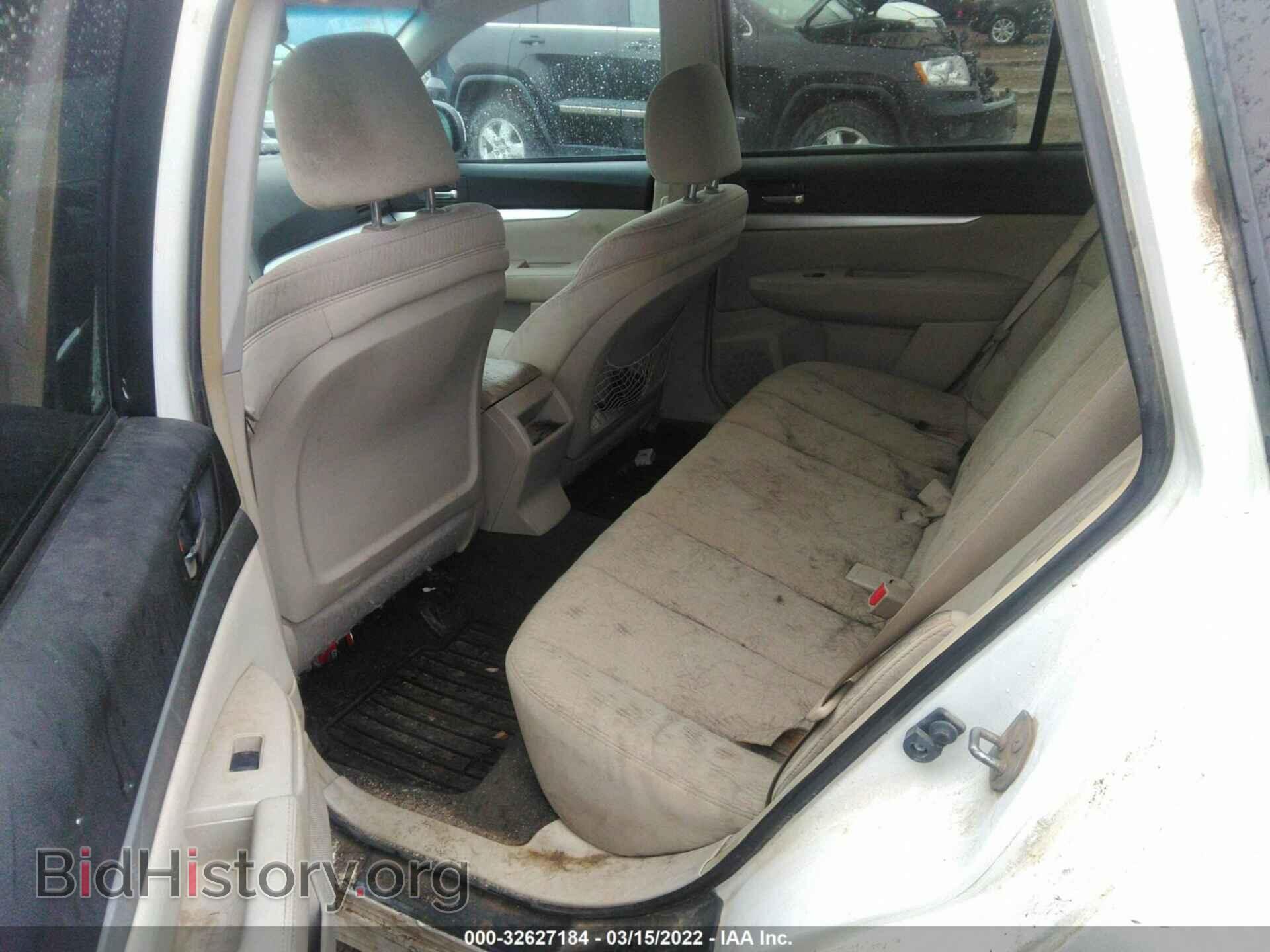 2012 SUBARU OUTBACK - VIN: 4S4BRBCC8C1221260 - Фото 8