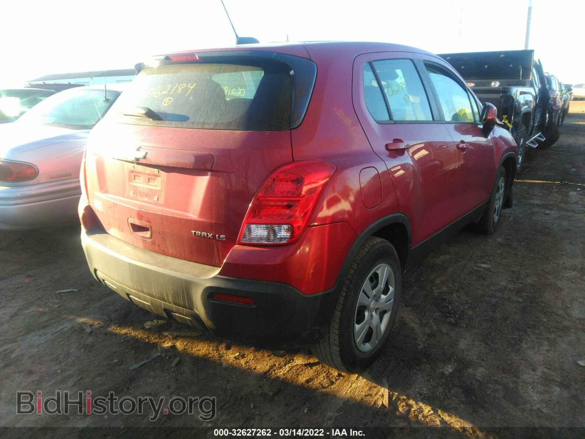 2015 CHEVROLET TRAX - VIN: KL7CJKSB5FB062184 - Фото 4