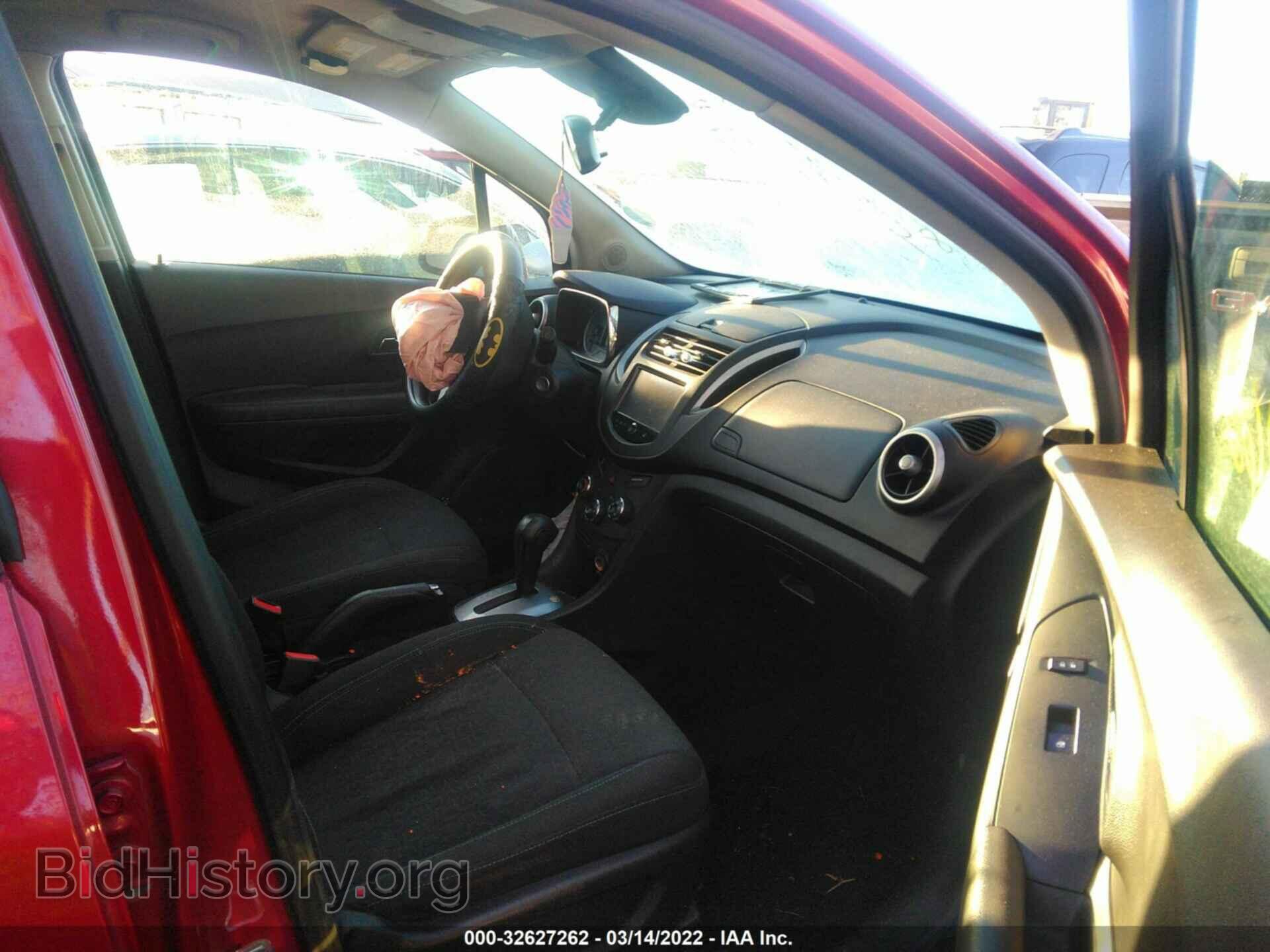 2015 CHEVROLET TRAX - VIN: KL7CJKSB5FB062184 - Фото 5