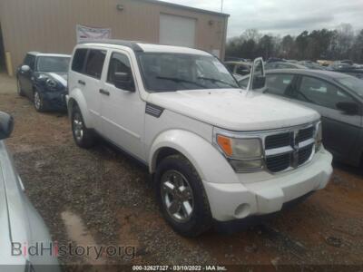 2008 Dodge NITRO SXT, белый — VIN 1D8GU28KX8W259920, IAAI