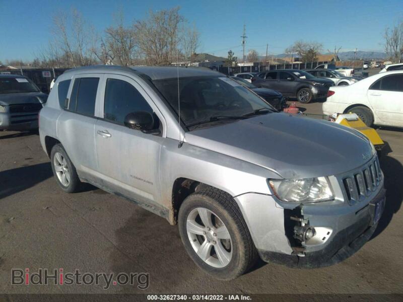 2012 Jeep COMPASS Sport (VIN 1C4NJDBB1CD502635) — photo 1 of 16, IAAI, damage: front end