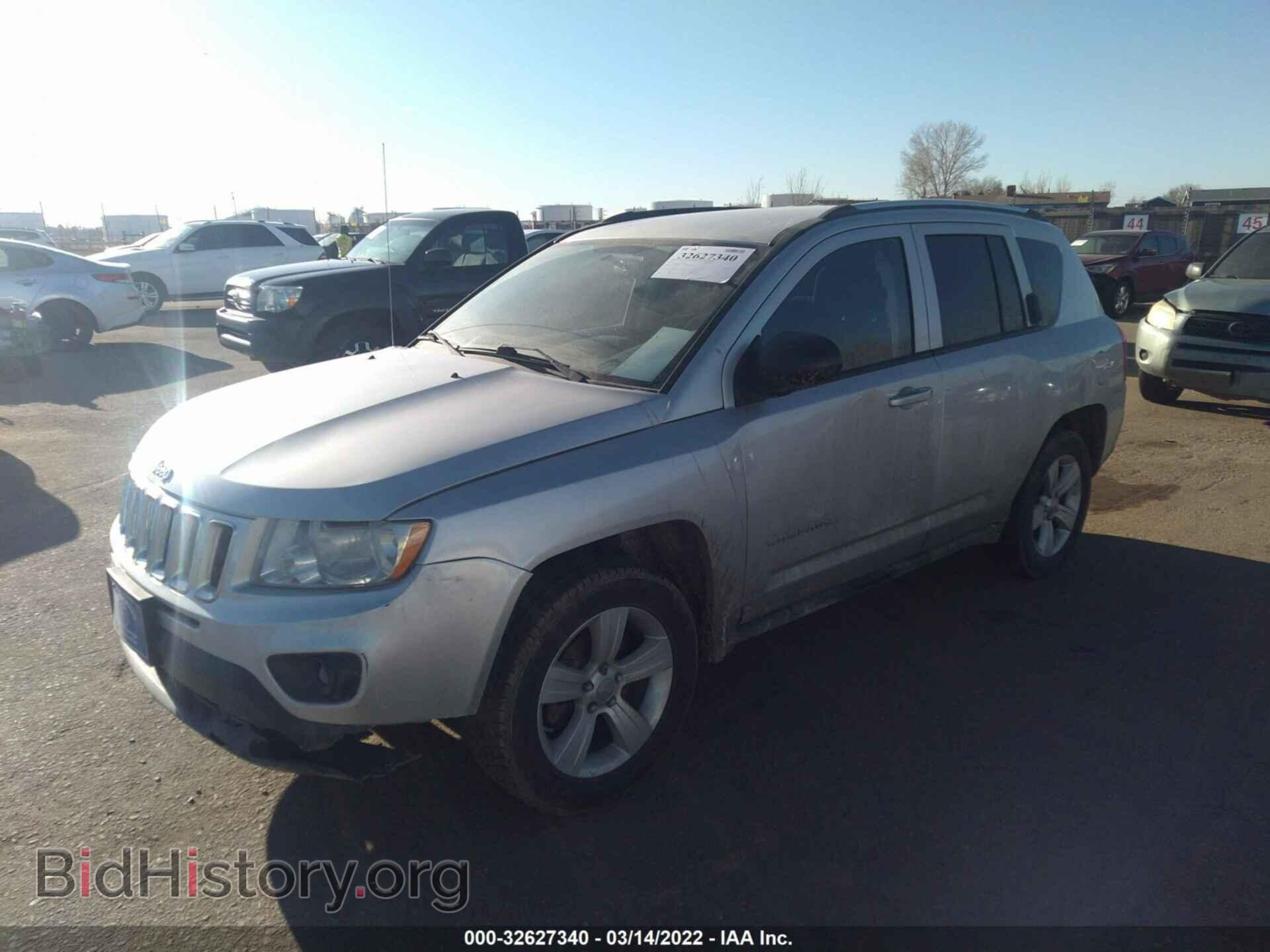 2012 JEEP COMPASS - VIN: 1C4NJDBB1CD502635 - Фото 2