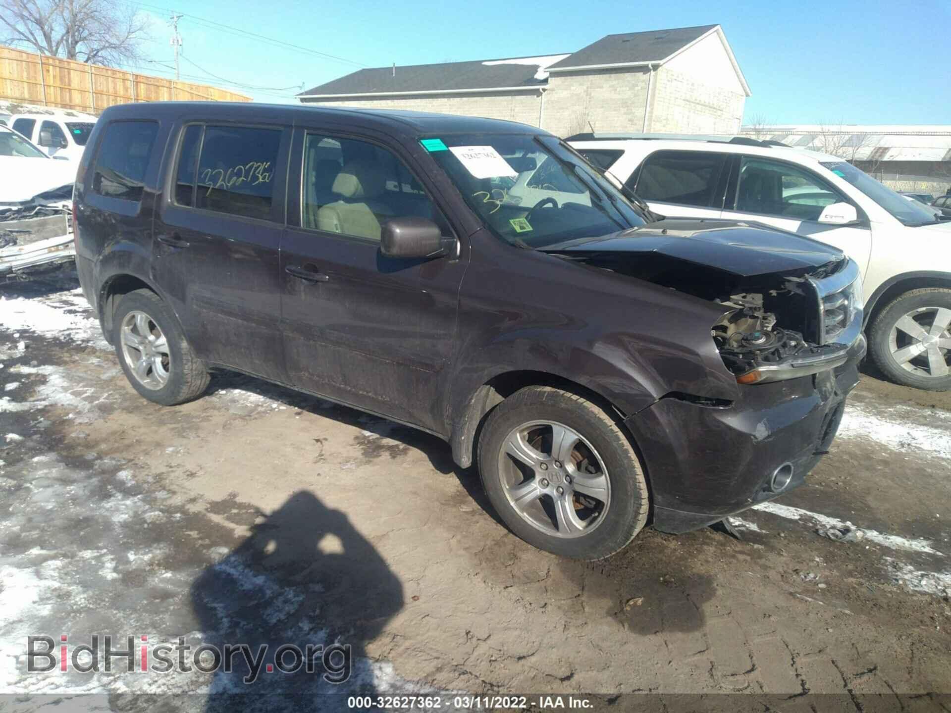 Photo 5FNYF4H52EB001376 - HONDA PILOT 2014