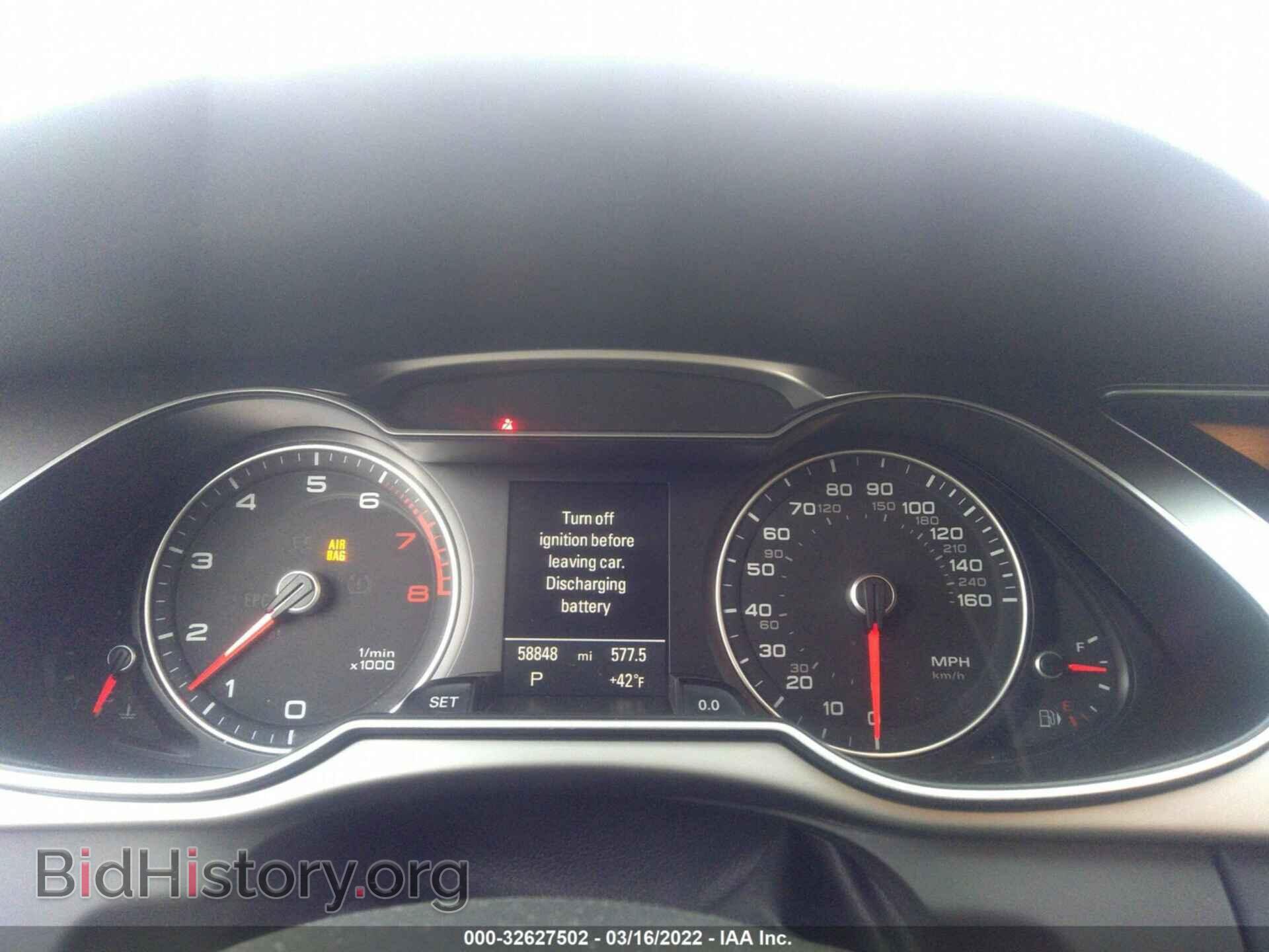 2013 AUDI A4 - VIN: WAUFFAFL5DN046171 - Фото 7