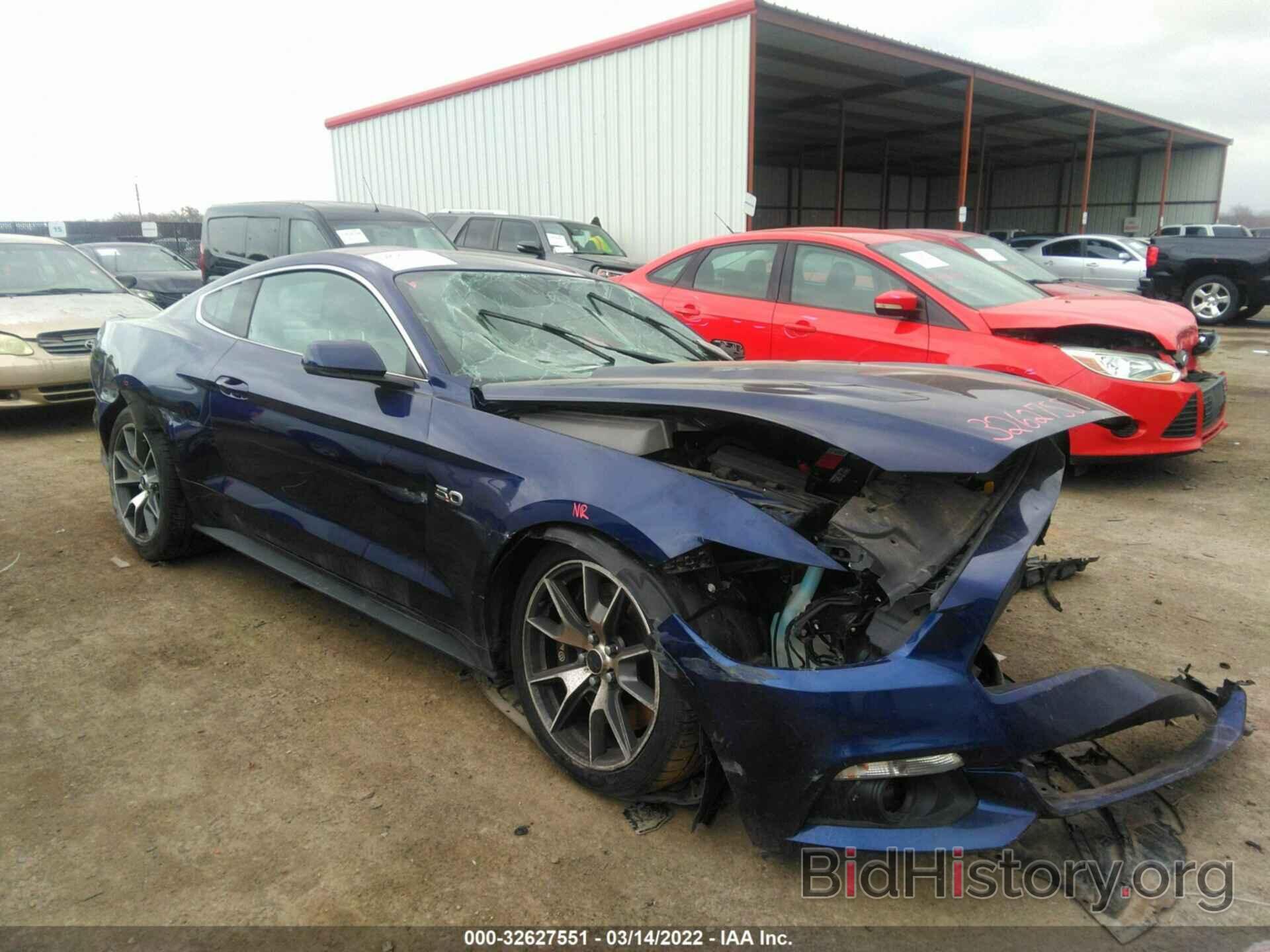 Photo 1FA6P8RF1F5500360 - FORD MUSTANG 2015