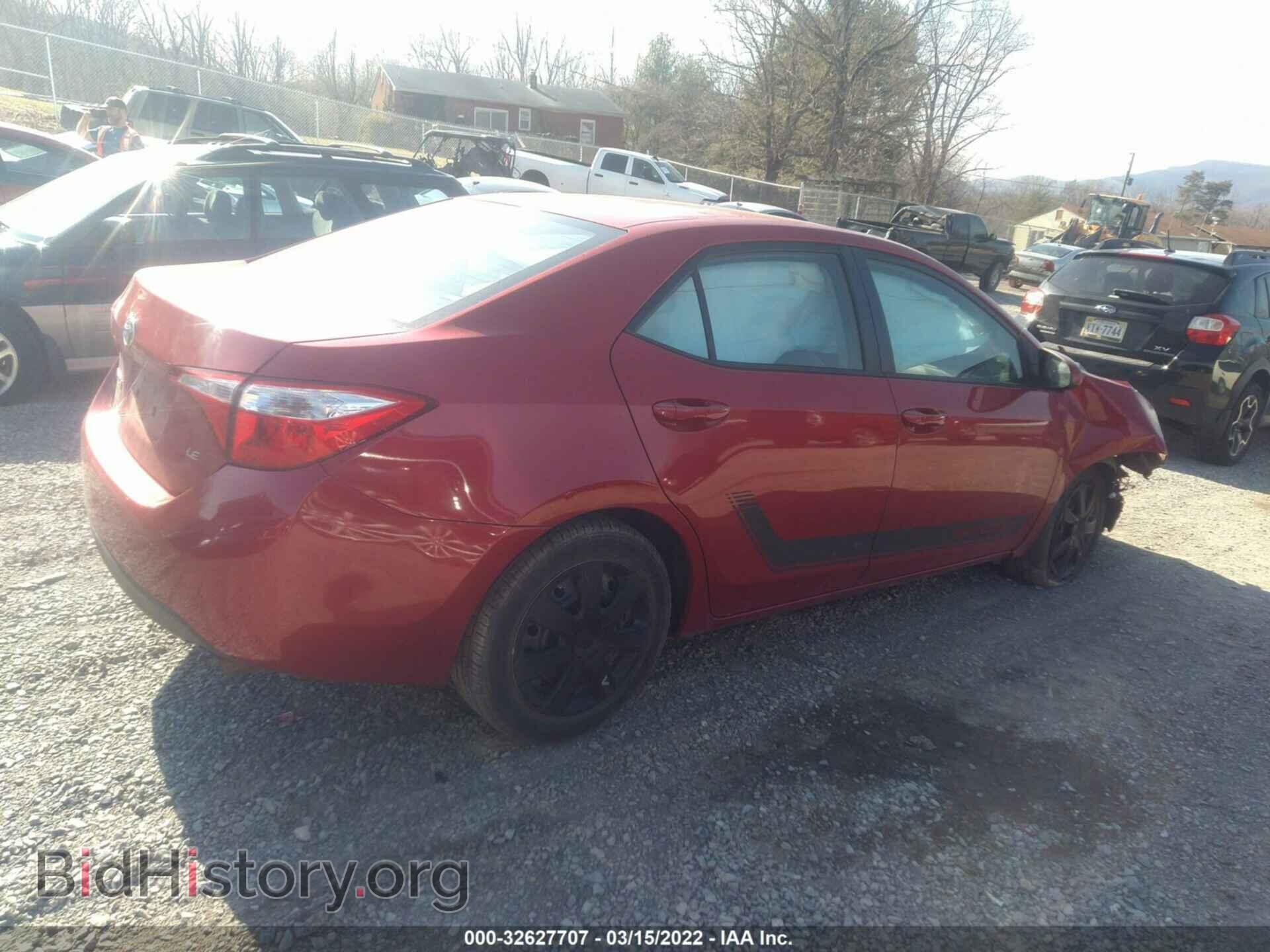 2014 TOYOTA COROLLA - VIN: 5YFBURHE7EP134633 - Фото 4