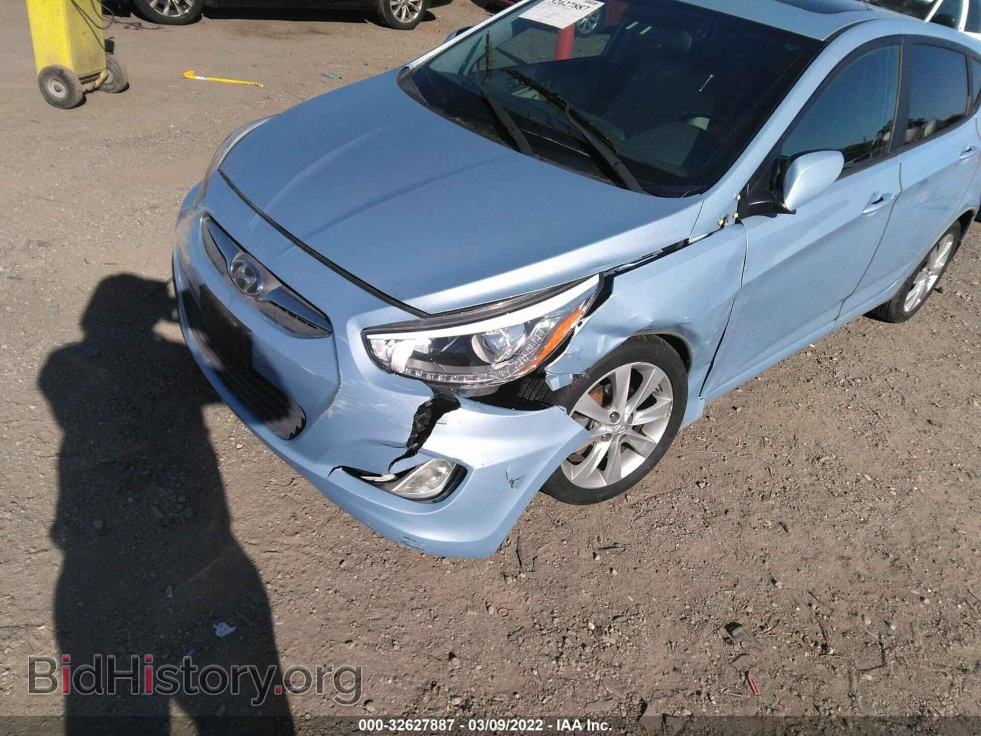 2014 HYUNDAI ACCENT - VIN: KMHCU5AE2EU186936 - Фото 6