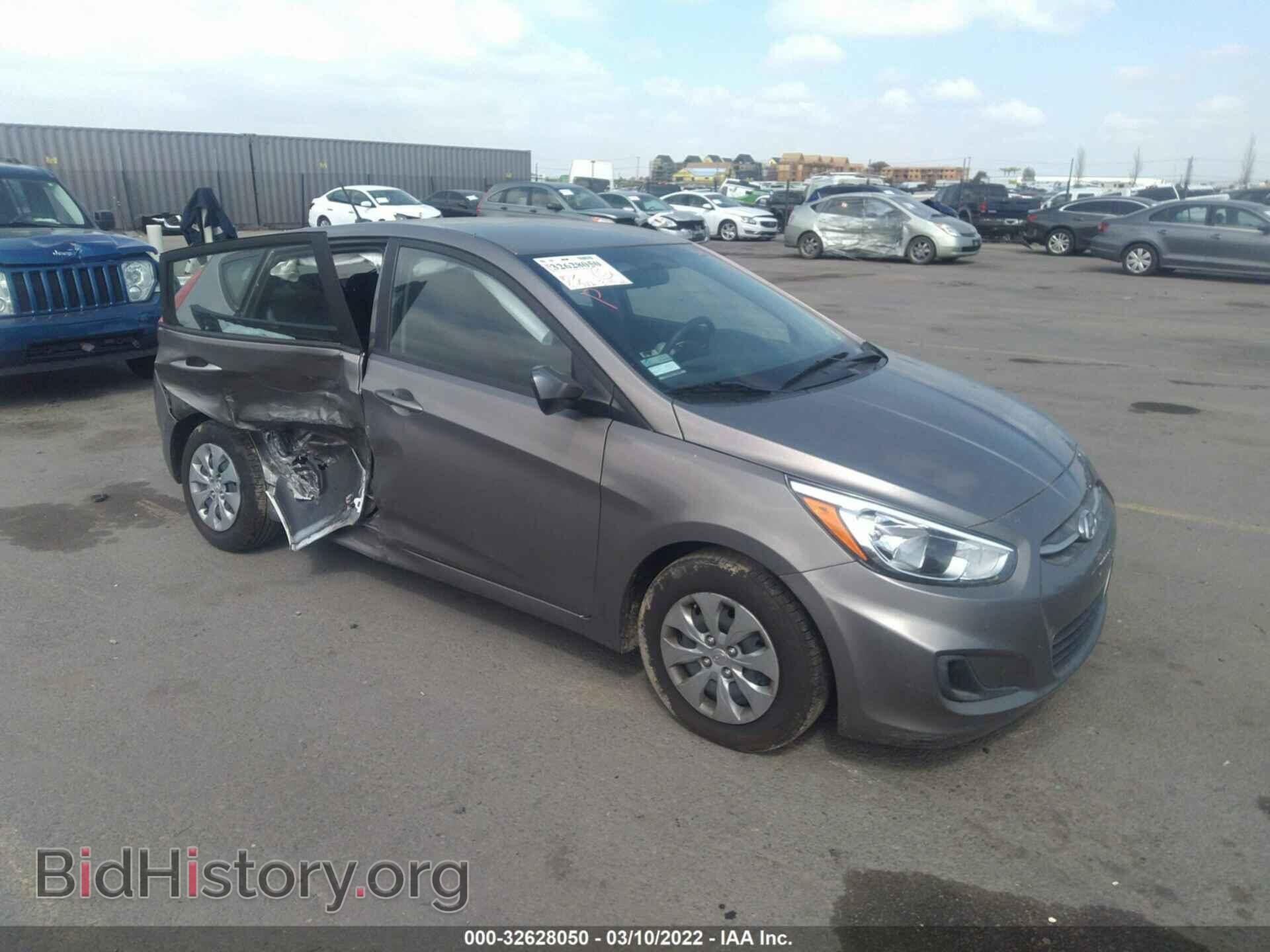 Photo KMHCT5AEXHU365703 - HYUNDAI ACCENT 2017
