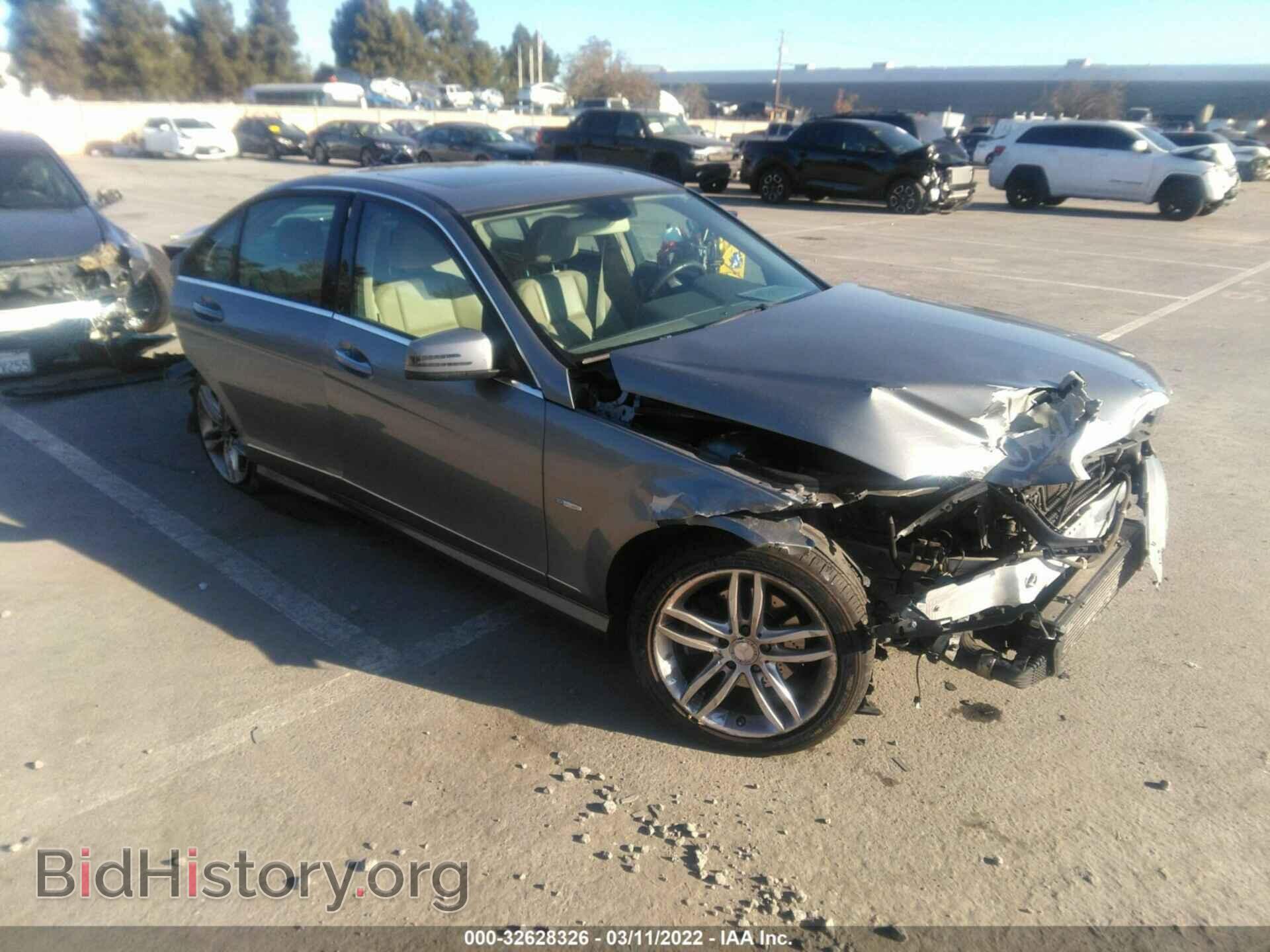 Фотография WDDGF4HB5CR240628 - MERCEDES-BENZ C-CLASS 2012
