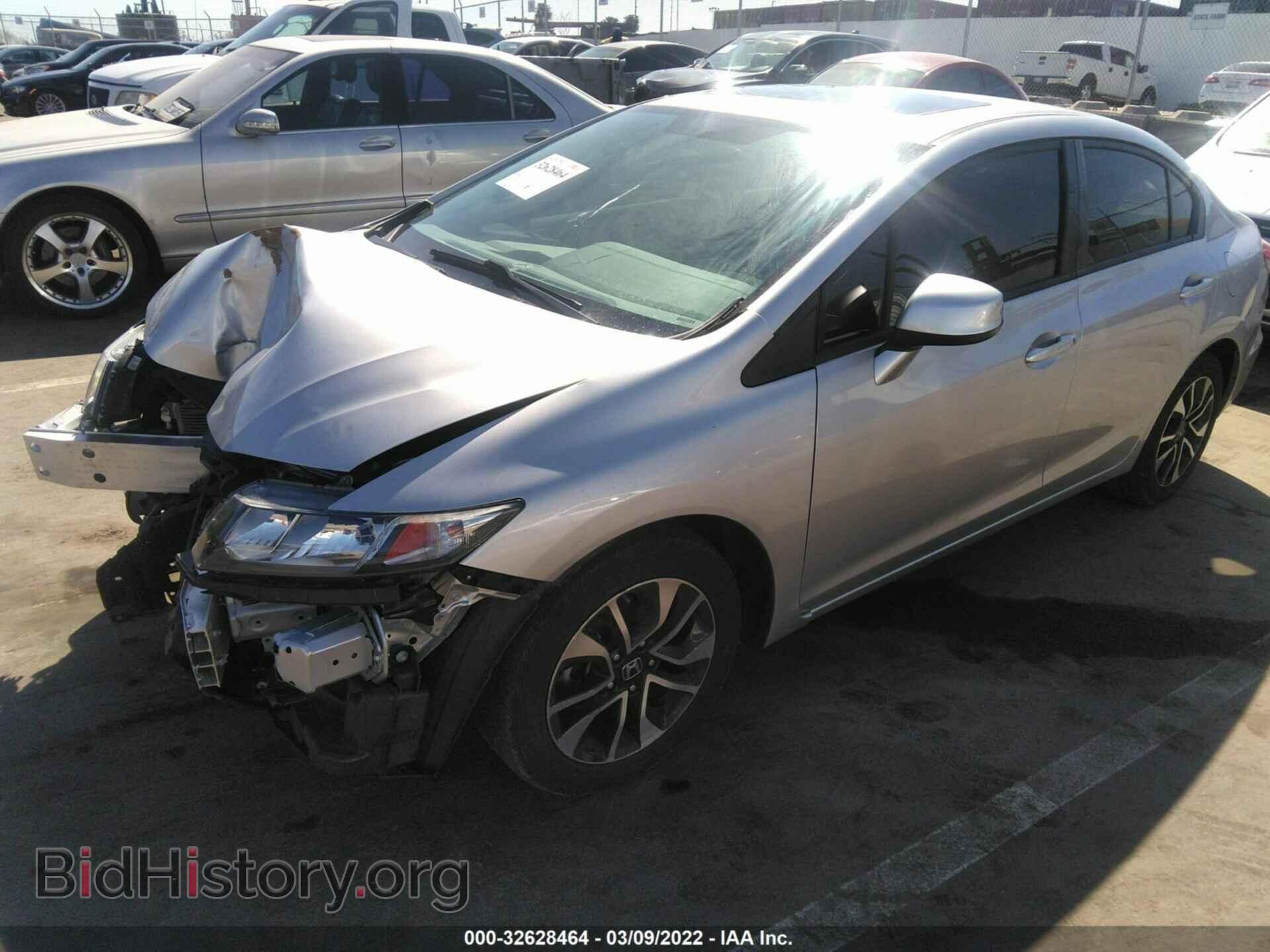 2013 HONDA CIVIC SDN - VIN: 19XFB2F83DE276702 - Фото 2