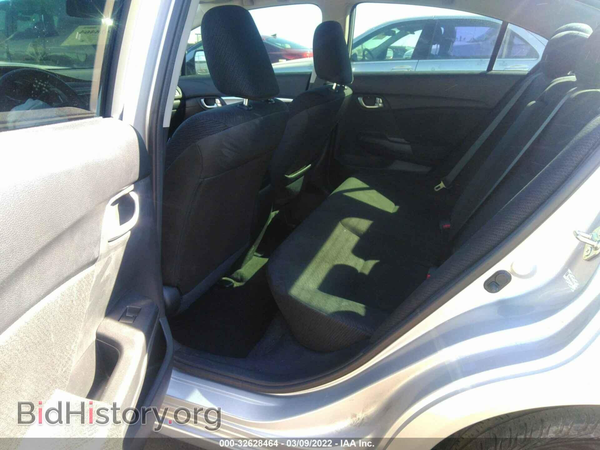 2013 HONDA CIVIC SDN - VIN: 19XFB2F83DE276702 - Фото 8