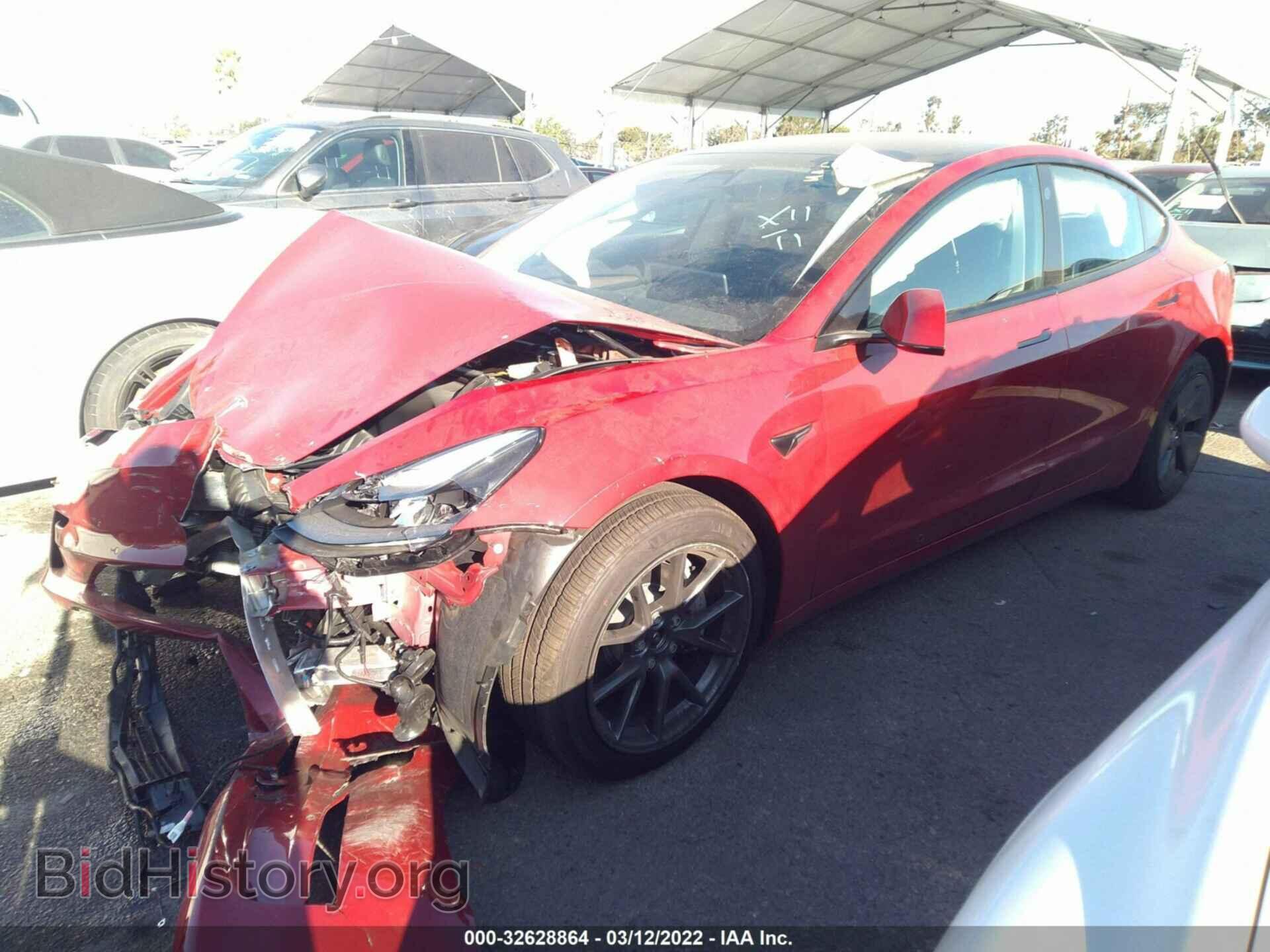 2021 TESLA MODEL 3 - VIN: 5YJ3E1EBXMF048921 - Photo 2
