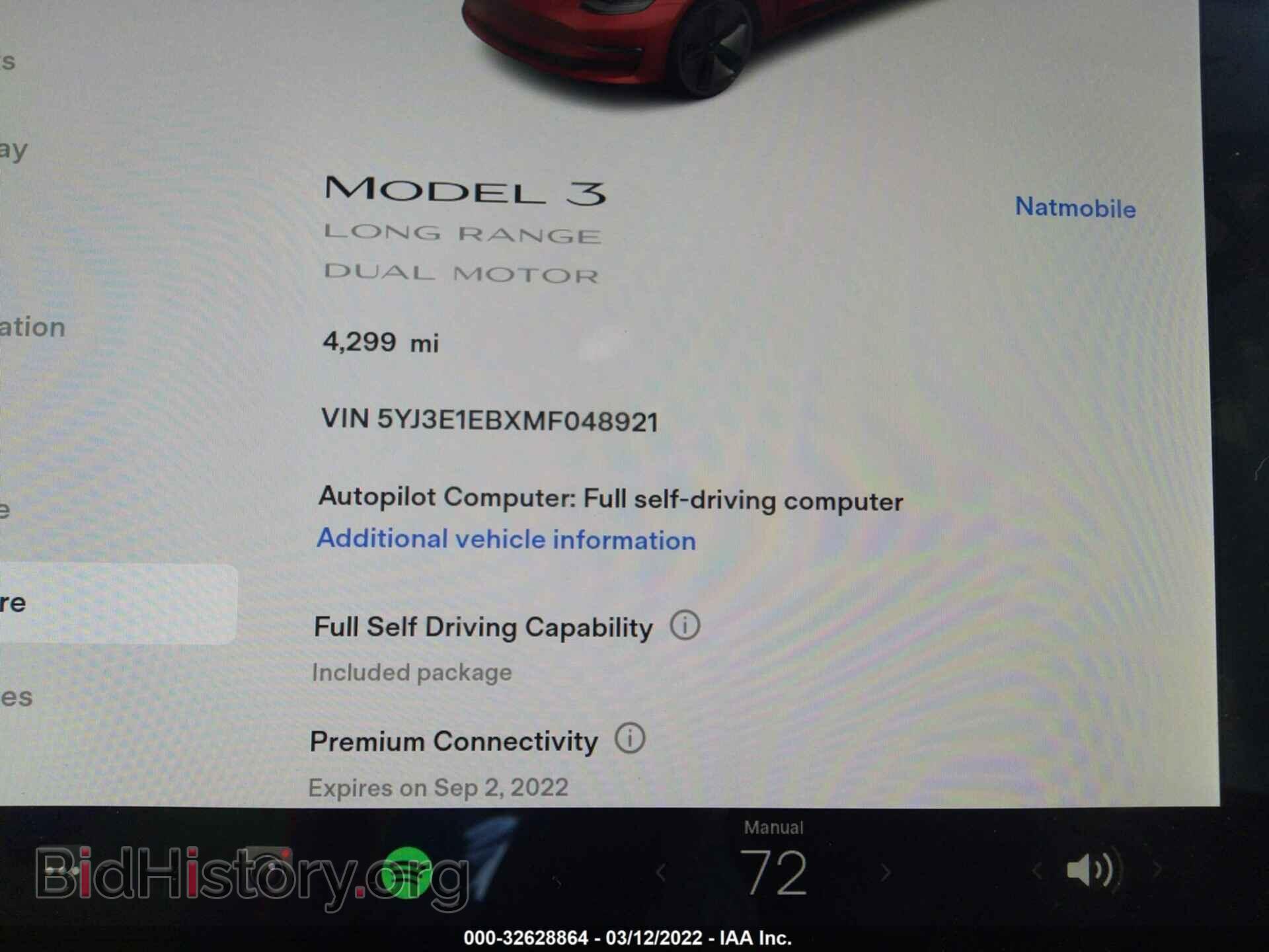 2021 TESLA MODEL 3 - VIN: 5YJ3E1EBXMF048921 - Photo 7