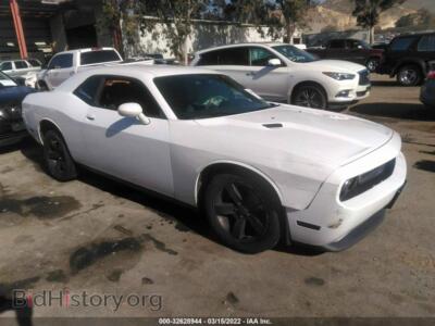 2014 Dodge CHALLENGER SXT, белый — VIN 2C3CDYAG0EH298830, IAAI