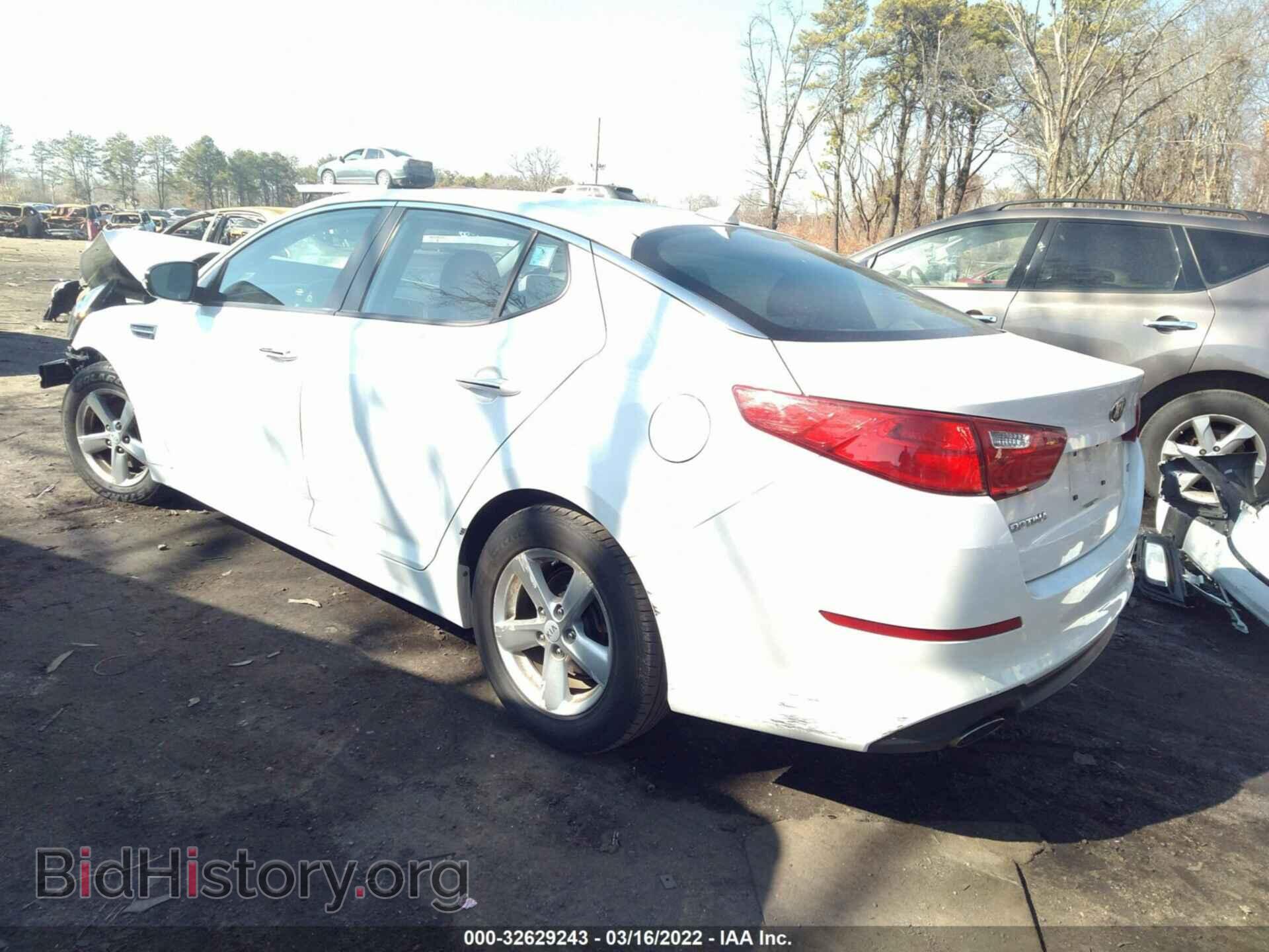 2015 KIA OPTIMA - VIN: KNAGM4A70F5664247 - Фото 3