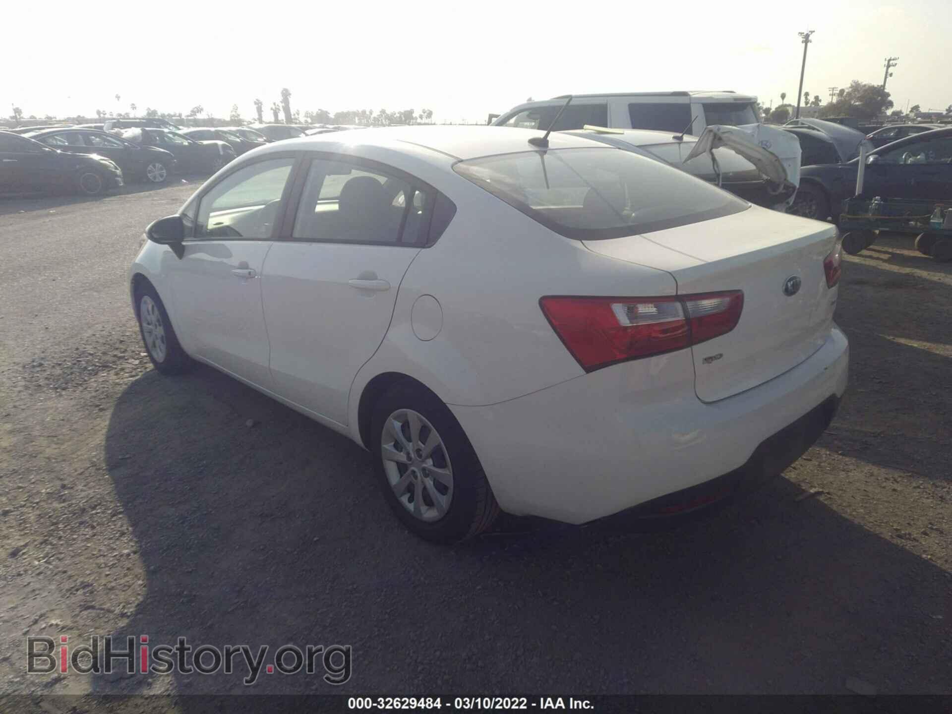 2014 KIA RIO - VIN: KNADM4A34E6387675 - Фото 3