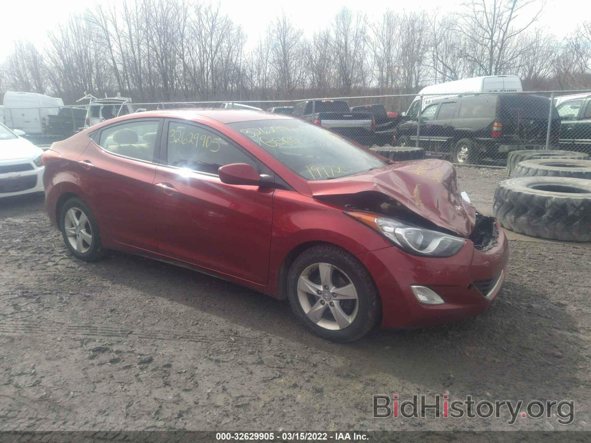 Photo 5NPDH4AE7DH255104 - HYUNDAI ELANTRA 2013